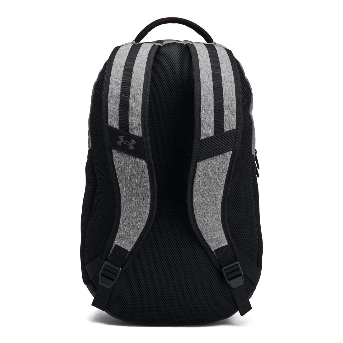 Under Armour Unisex-Adult Hustle 6.0 Backpack, (026) Castlerock Full Heather/Black/Black, One Size Fits Most