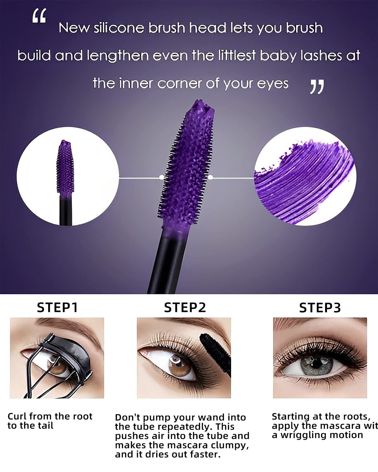 5D Green Red Mascara for Eyelashes,Longlasting Waterproof Smudge-Proof Colored Mascara Volume and Length, Volumizing Curling Fiber rimel de pestañas, Cosplay Party Stage Eye Makeup for Women Girl