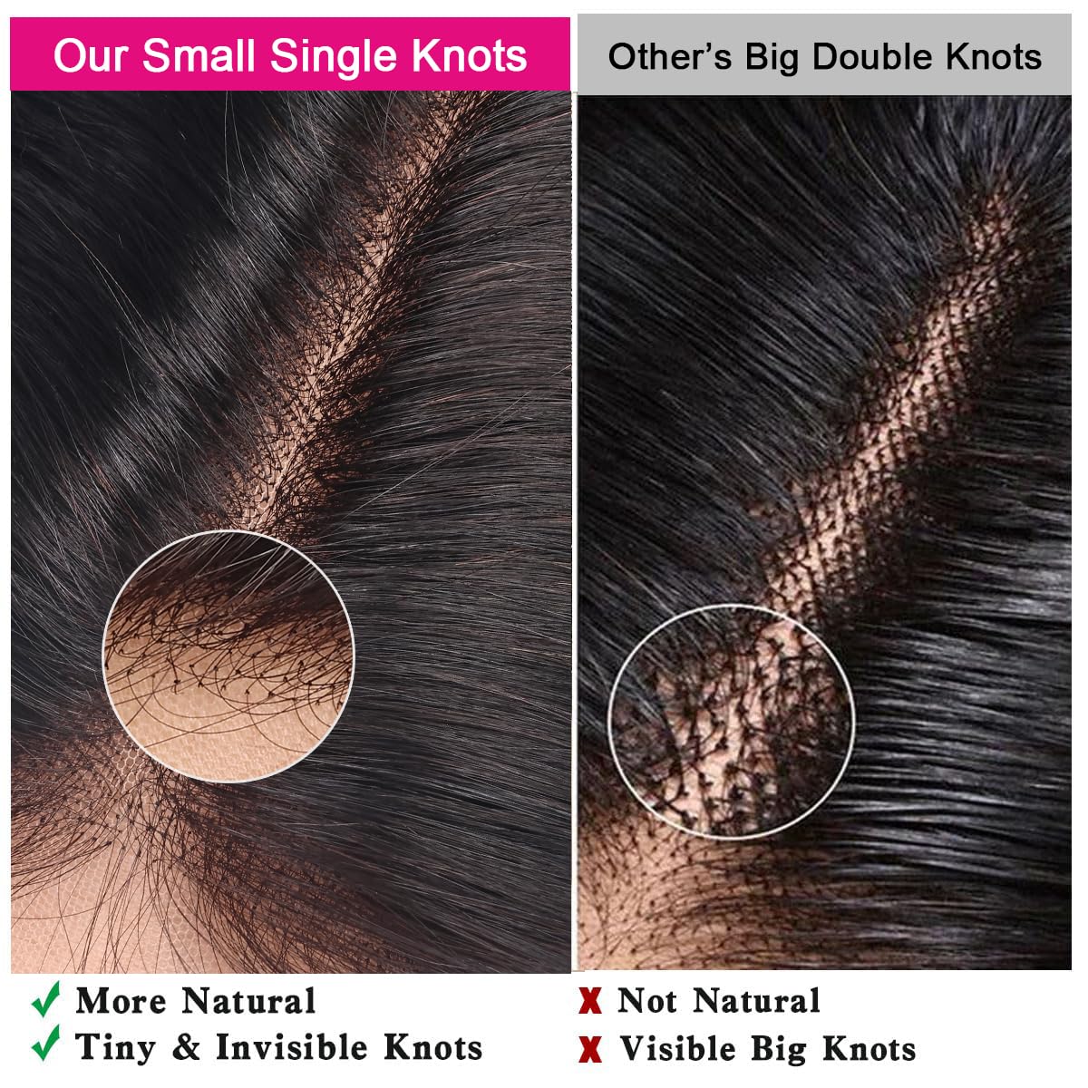 5x5 HD Lace Closure Human Hair Body Wave Closure No Bleached Knots Invisible Lace Closure Pre Plucked Brazilian Virgin Human Hair Frontal Closure Natural Black 18 Inch