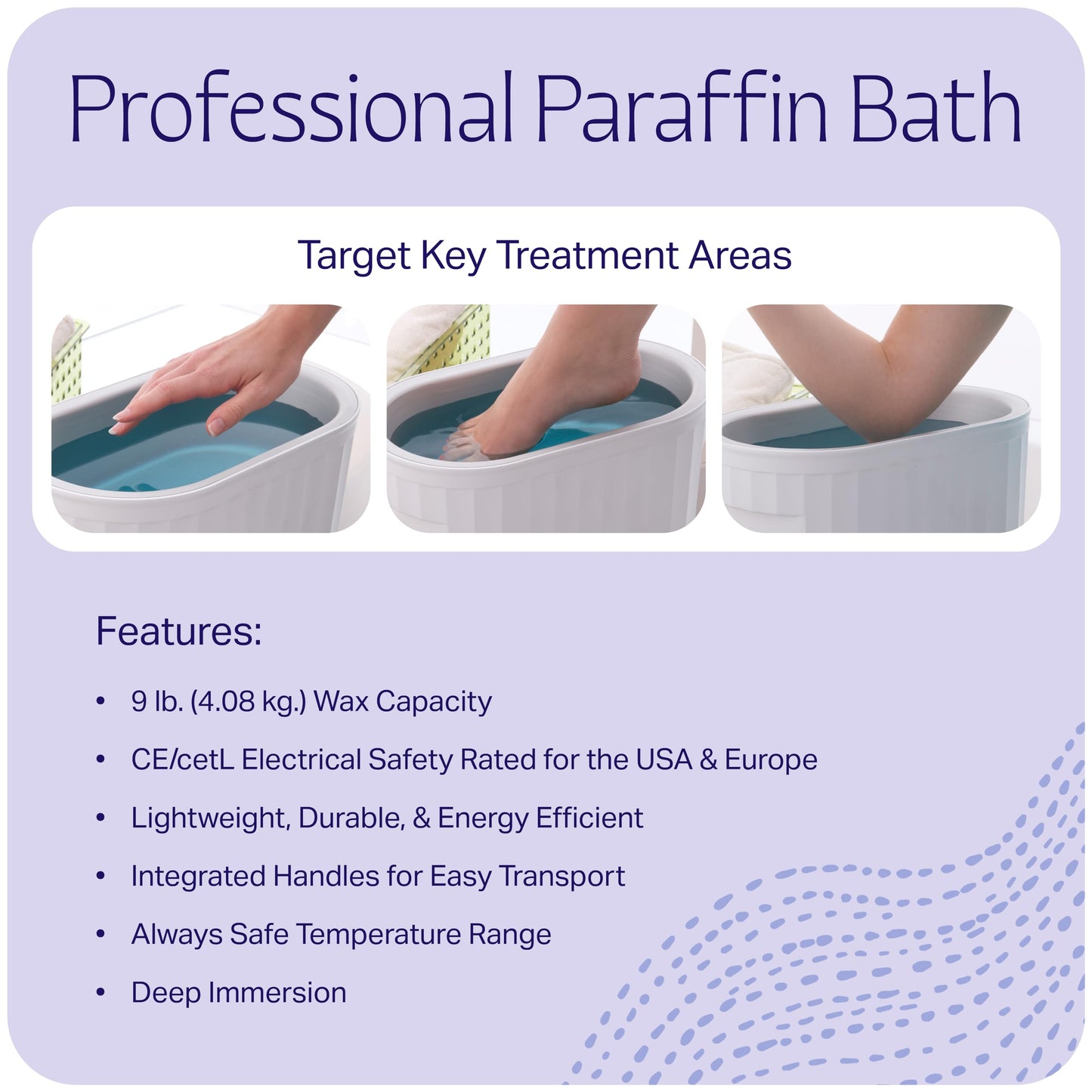 Therabath Professional Thermotherapy Paraffin Bath - Arthritis Treatment Relieves Muscle Stiffness - For Hands, Feet, Face and Body - 6 lbs Wintergreen
