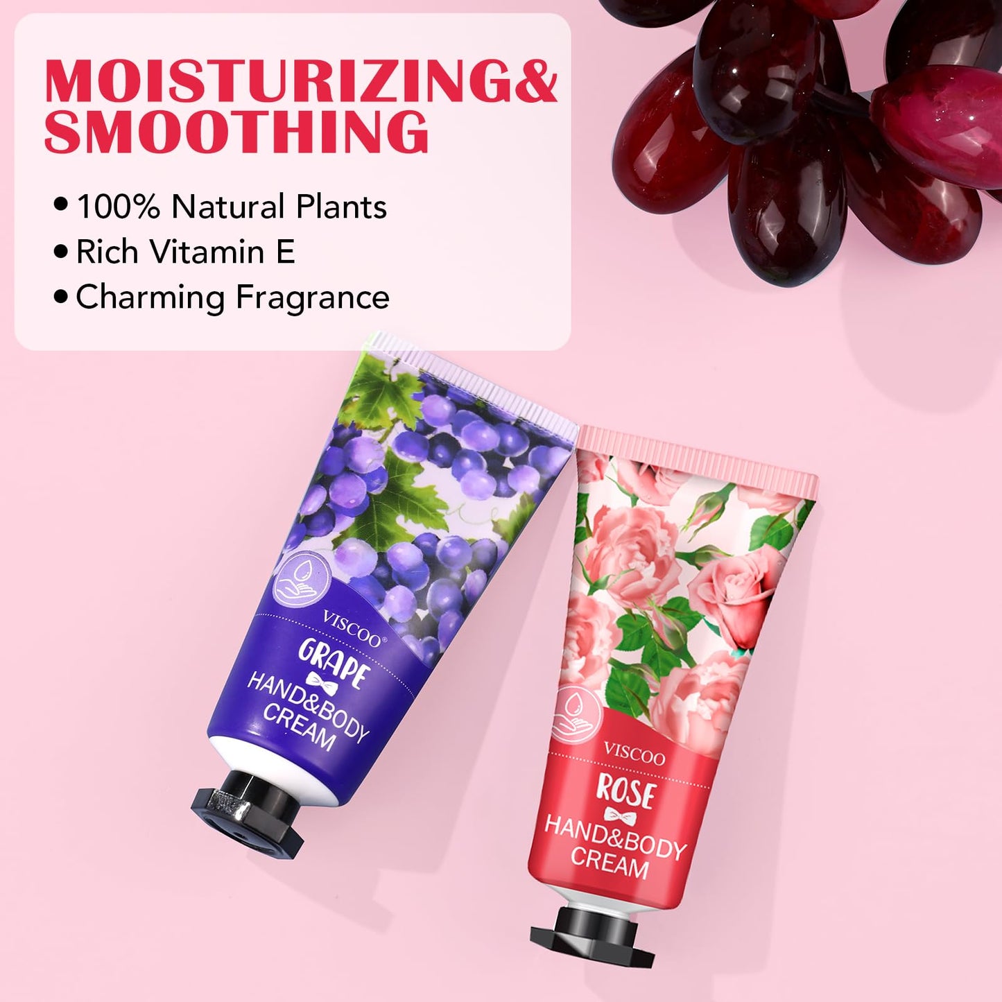 7 Pack Hand Cream Gifts Set For Women,Hand Lotion Travel Size in Bulk for Dry Cracked Hands,Mini Hand Lotion for Stocking Stuffers Christmas Gifts,Mothers Day Gifts and Baby Shower Party Favors