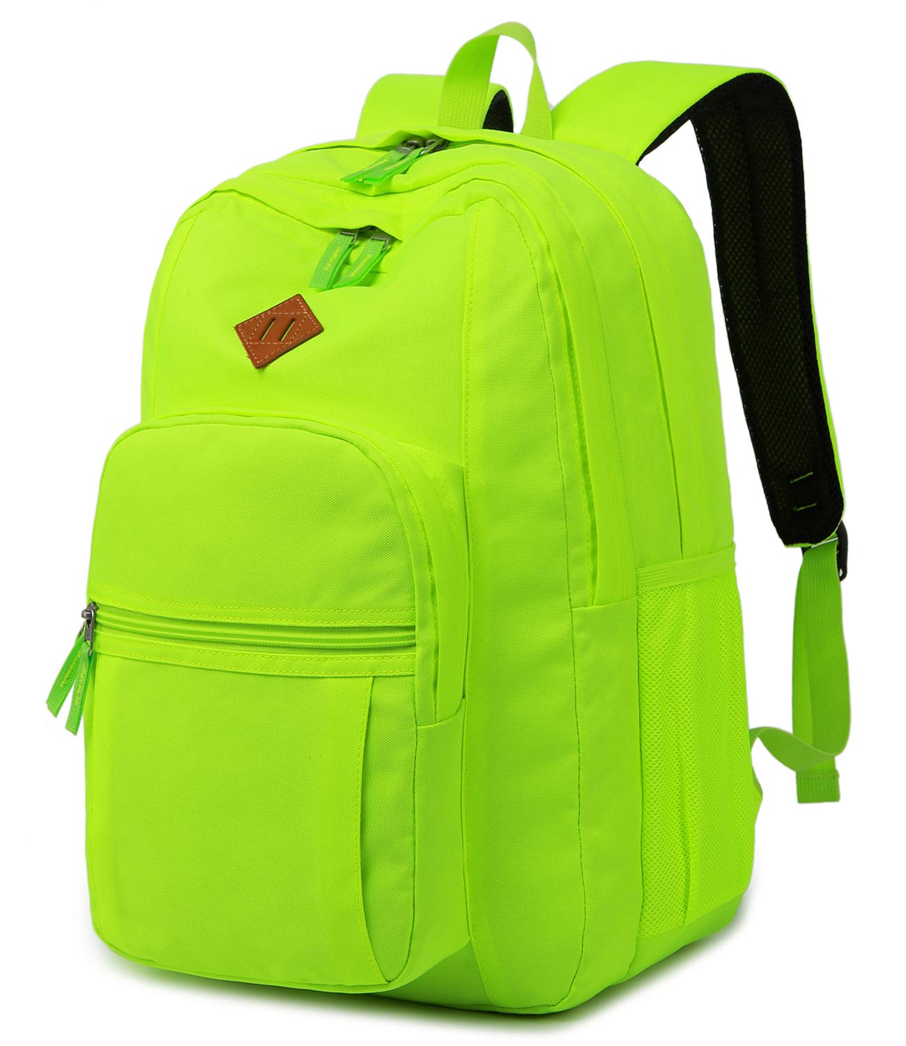 abshoo Classical Basic Womens Travel Backpack For College Men Water Resistant Bookbag (GreenYellow)