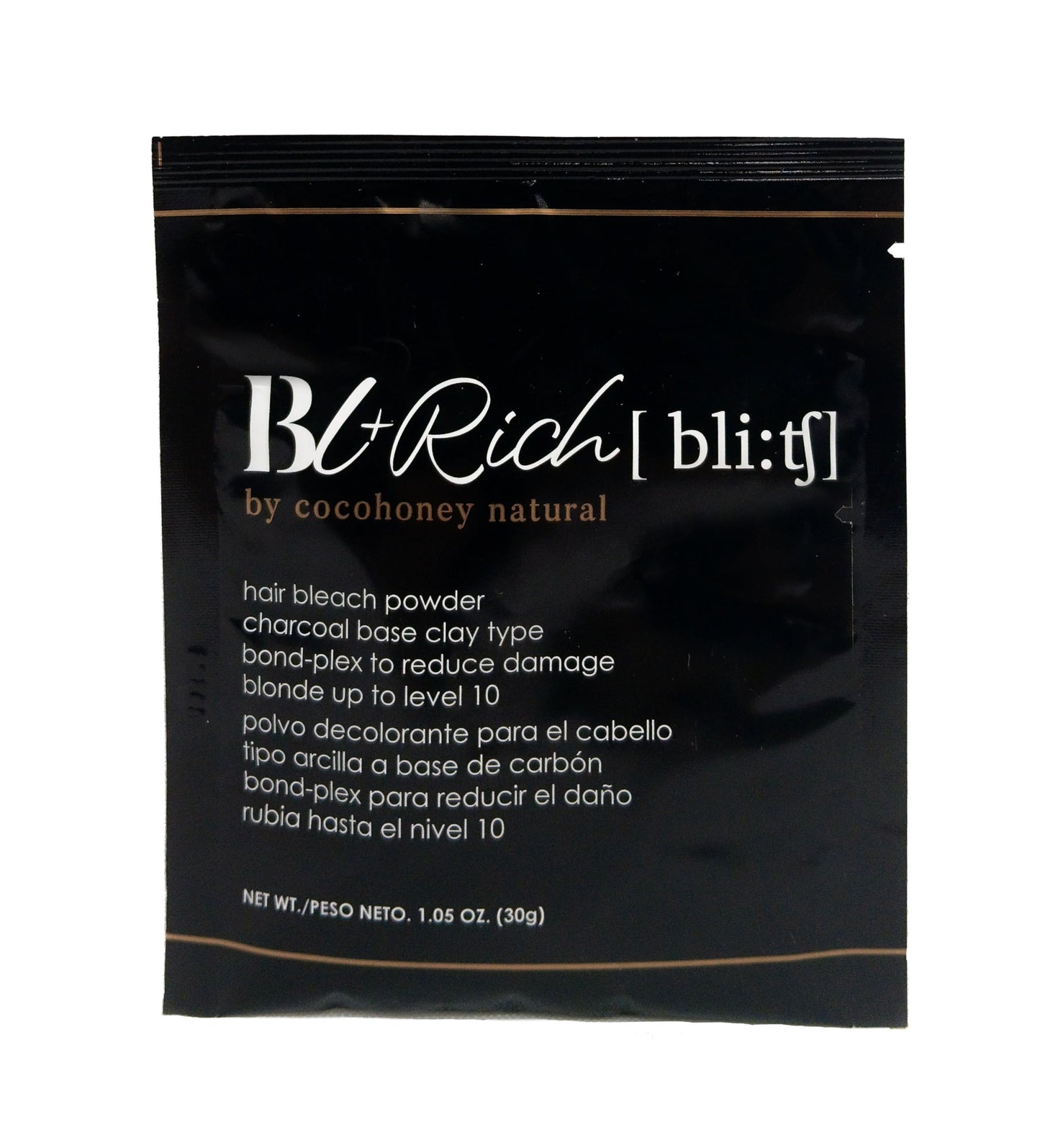 Hair Bleaching Powder for Dark Hair Lightening Blonde Hair Salon Quality Safe at Home (Charcoal 1.05 oz (pack of 1))