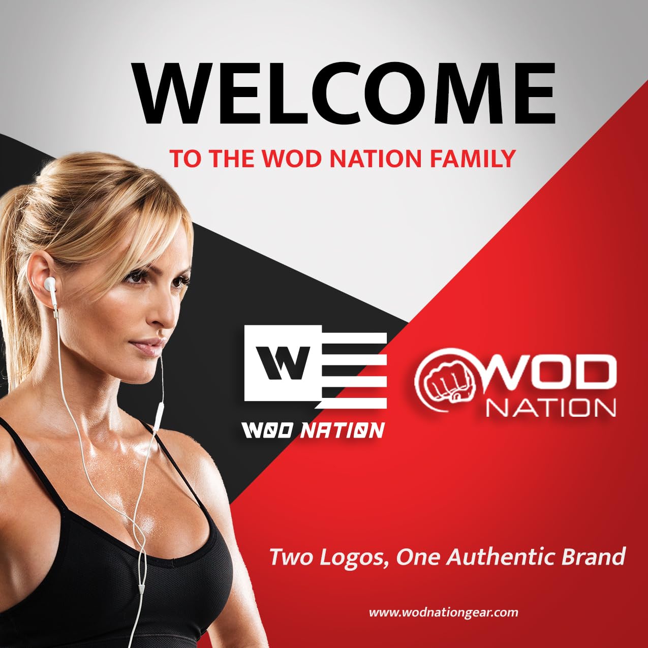 WOD Nation Attack Speed Jump Rope : Adjustable Jumping Ropes : Unique Two Cable Skipping Workout System : One Thick and One Light 11 Foot Cable : Perfect for Double Unders forHiit : Fits Men and Women