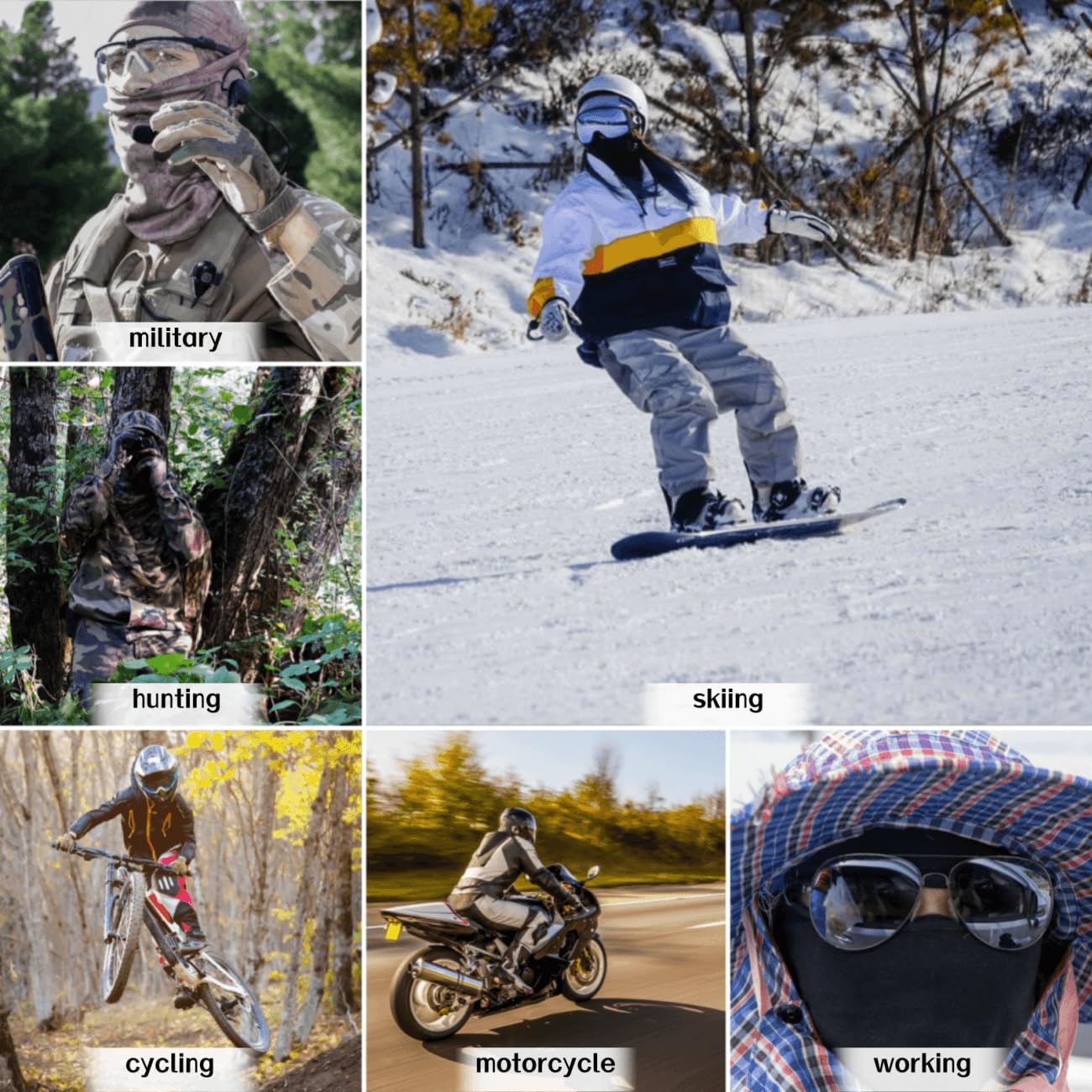 XY3545HS Camo Military Warm Balaclava for Winter Outdoors-Ski Mask,Hunting,Fishing,Motorcycle Windproof,Unisex,Elastic (Camo cp)