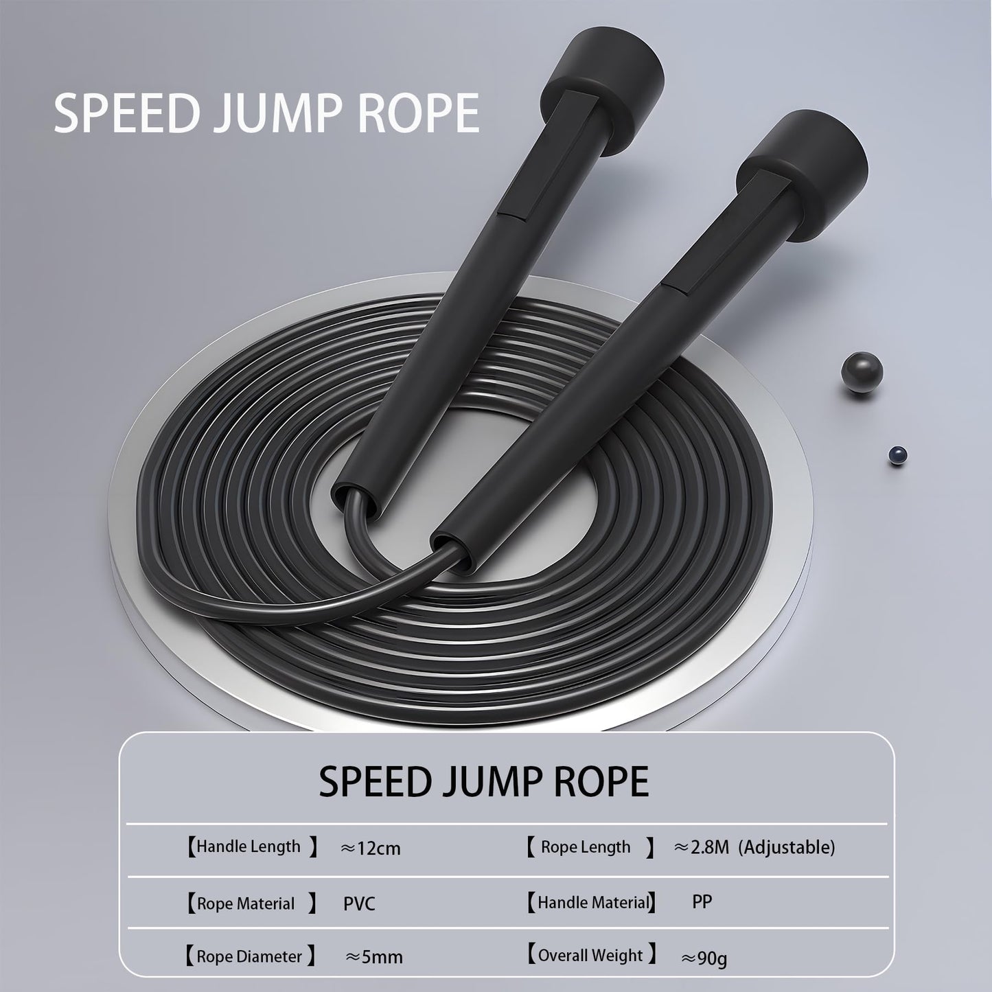 Jump Rope, Adjustable Kids Jump Rope Set, Tangle Free Skipping Rope, Lightweight Jump Ropes for Fitness, 9.2ft Pvc Jump Rope for Kids 8-12, Women, Men - Jumping Rope for Workout (4 pack)