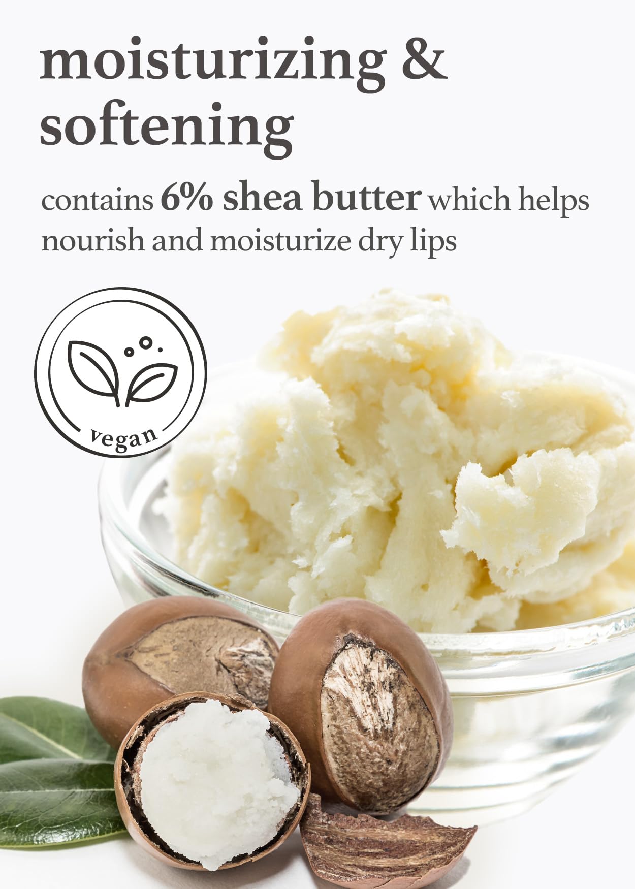 NOONI Vegan Butter Melting Balm - Applebutter Lip Sleeping Mask | Shea Butter, Vitamins, Nourishing Treatment for Dry Lips, Soothing, Overnight Moisturizer, Mother's Day, 0.42 Oz