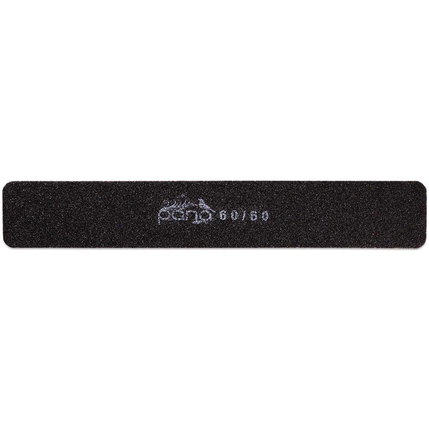 10PCS Jumbo Size PANA Professional Double Sided Nail Files - Black, 60/60 Grit - Emery Board Nail Buffering File Manicure Pedicure Nail Polisher Washable
