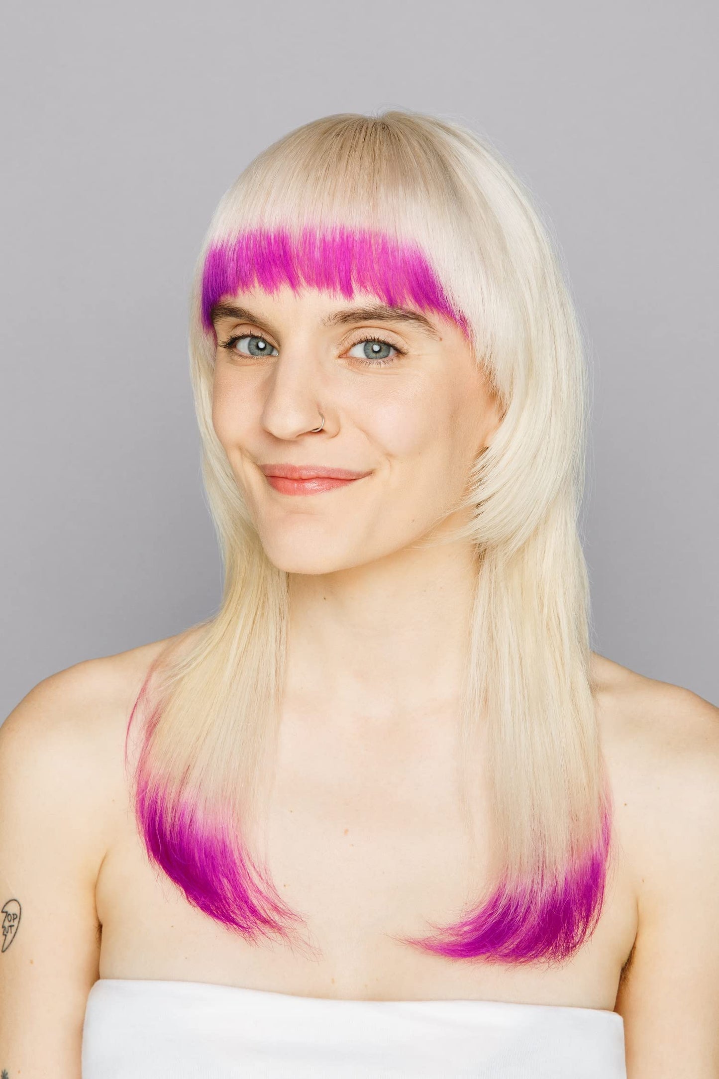 Good Dye Young Semi-Permanent Hair Color (Front Row Purple) - UV Protective Temporary Tint, Lasts 15-24+ Washes - Conditioning, PPD-Free & Vegan Hair Coloring