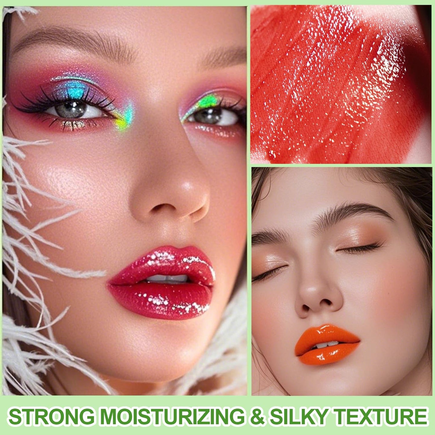6 Colors lemon Lip Tint Stain Set, Korean Velvet Lip Stain Lip Gloss Lip Tint Stain Mini Liquid Lipstick, Long lasting Waterproof Non-Stick Cup Multi-Use Lip and Cheek Tint, High Pigment, Vivid Color