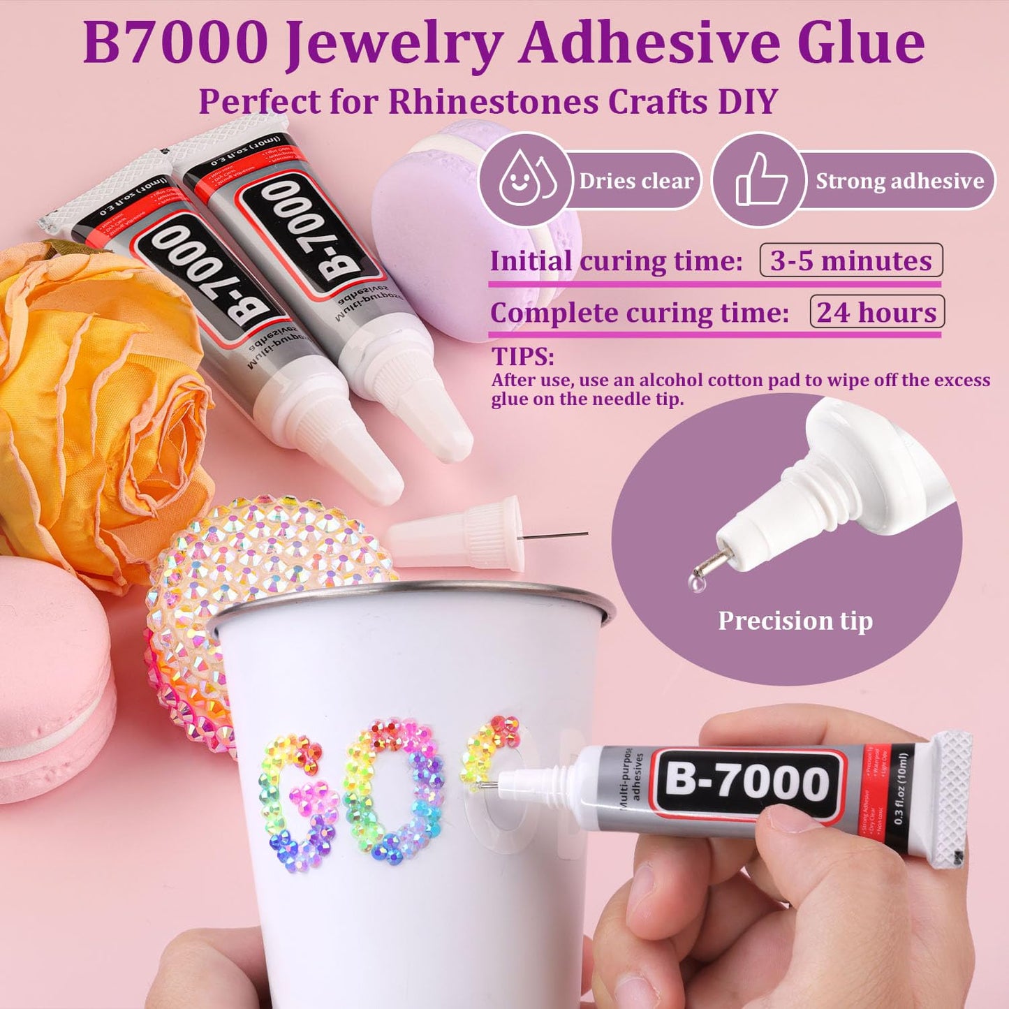 18000Pcs Resin Jelly Rhinestones with Tweezers for Crafting, Mixed-Color 3mm Flatback Gems, Bedazzling Crystal for DIY Crafts Clothing Tumblers Mugs Shoes Fabric Nail Art
