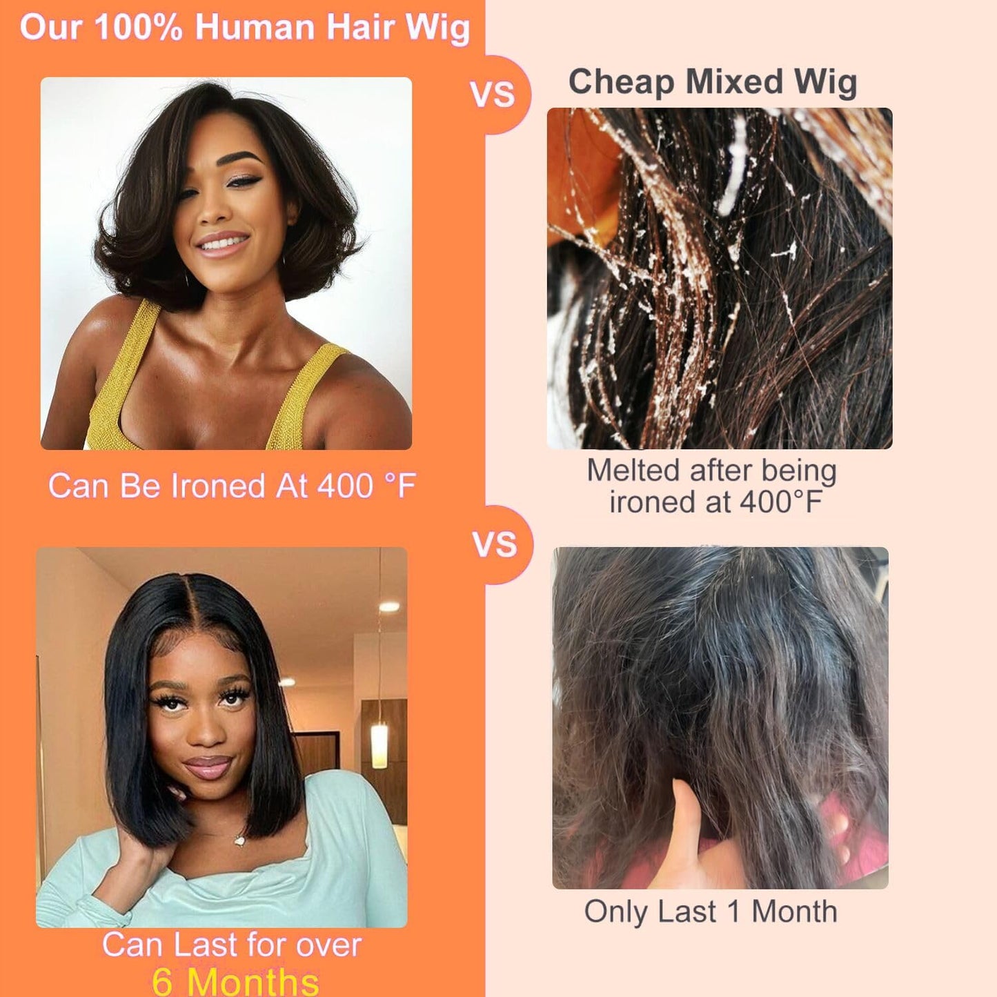 GUDOZO Bob Wig Human Hair Glueless 99J Burgundy 14 Inch 9x6 HD Lace Front Glueless Wigs Human Hair Pre Plucked Pre Cut 200% Density Straight Bob Wigs for Black Women