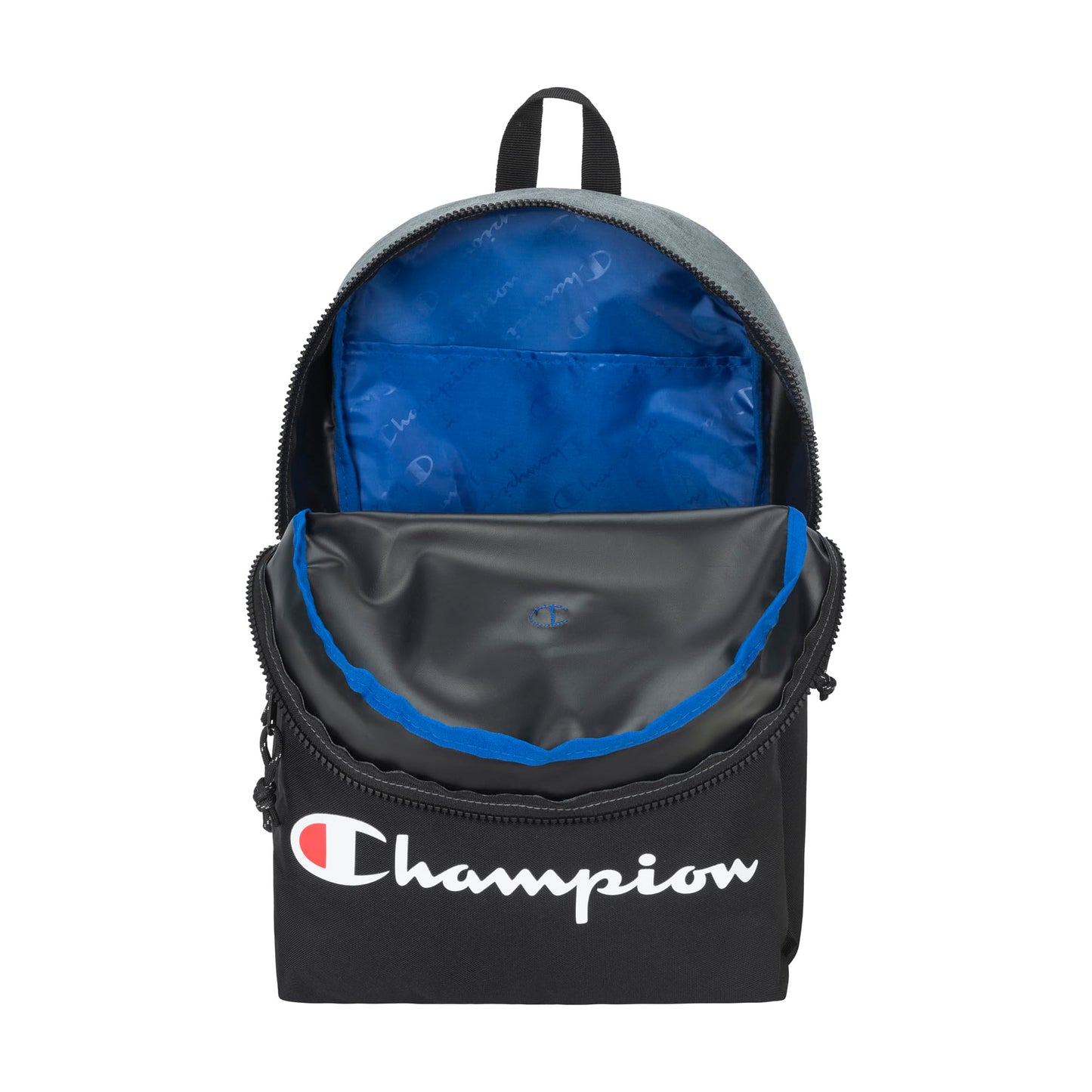 Champion Unisex Adult Manuscript Backpacks, Heather Grey, One Size US