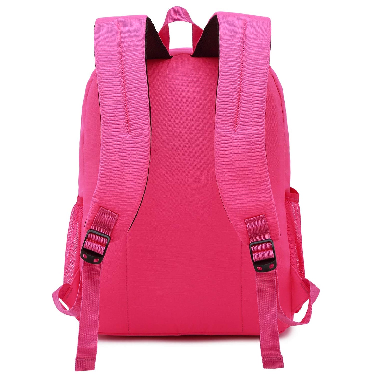abshoo Girls Solid Color Backpack For College Women Water Resistant School Bag (HotPink)