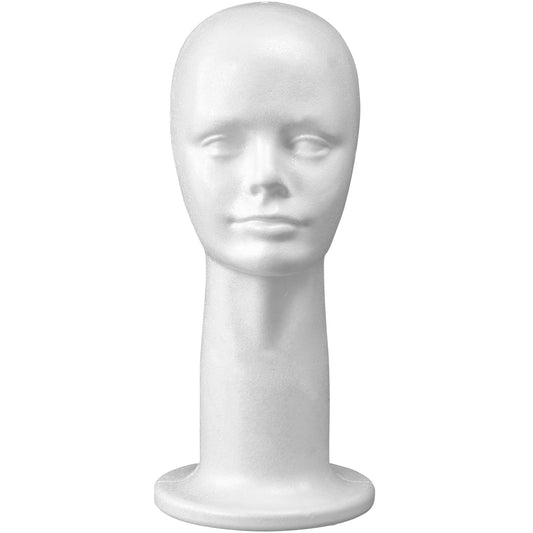 Adolfo Designs 15'' Inch Head Wig Head Mannequin Manikin, Style, Model & Display Women's Wigs, Hats & Hairpieces Stand - Large