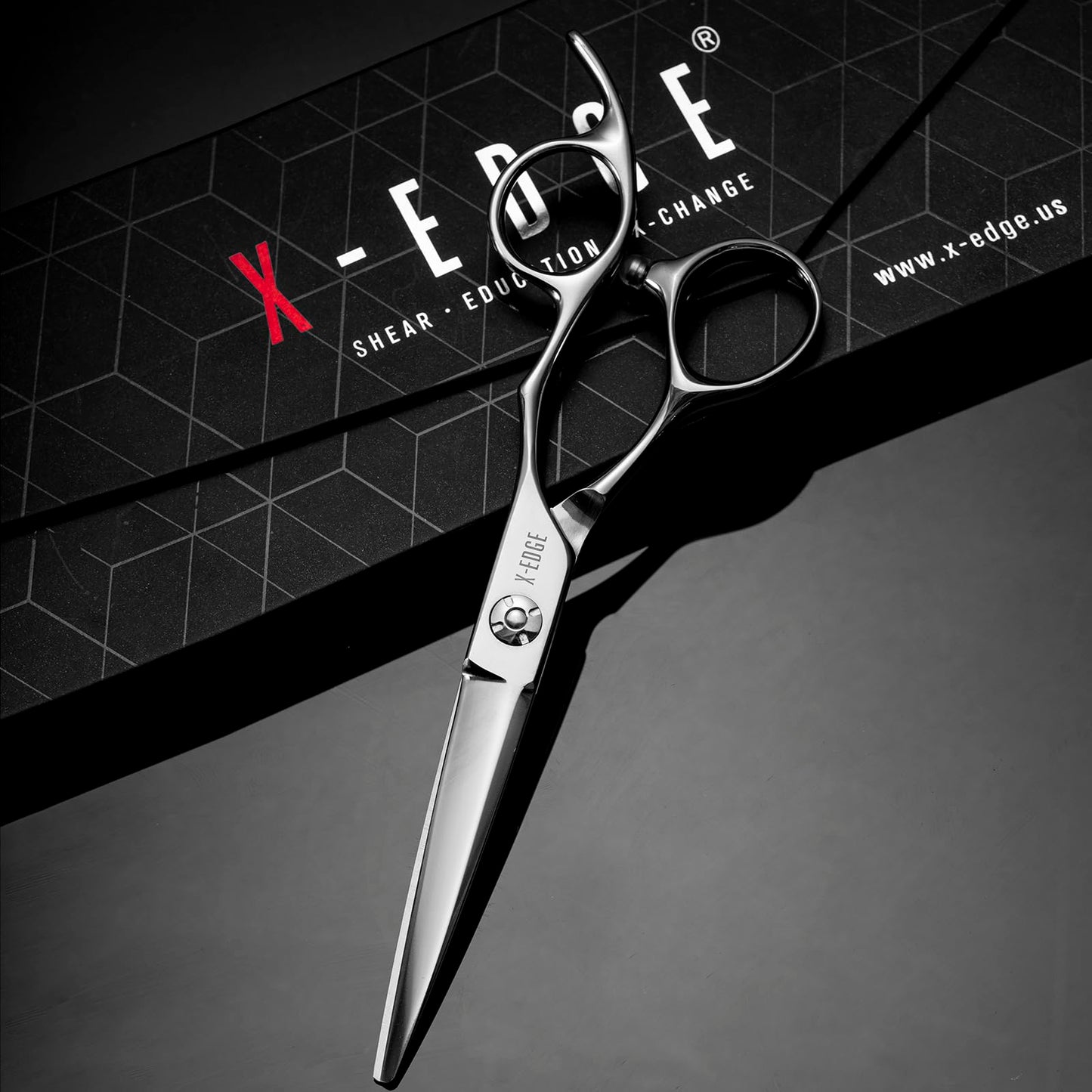 Hair Cutting Scissors - 5.5" Professional Salon Barber Haircut Scissors - Premium 440C Japanese Steel - Hair Shears For Barbers and Salon Professionals - CREAT Series