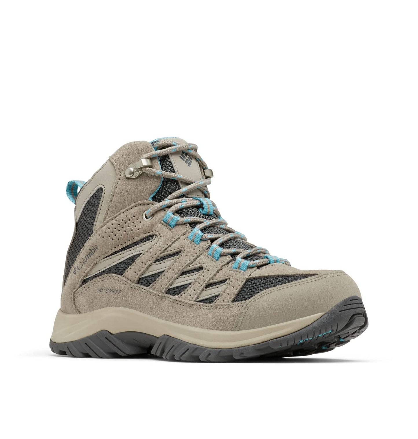 Columbia womens Crestwood Mid Waterproof Boot Hiking Shoe, New Olive, 10 US