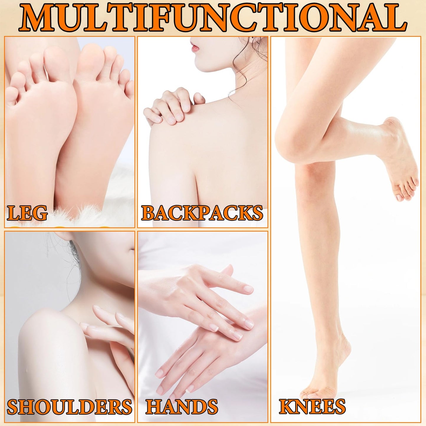 2PCS Foot Peeling Spray Orange Oil,Exfoliating Foot Spray for Remove Dead Skin,Hydrating Foot Care Spray,Peel Off Spray for Calluses & Dry Toe Cracked Rough,Quickly Moisturizing & Nourishing Feet