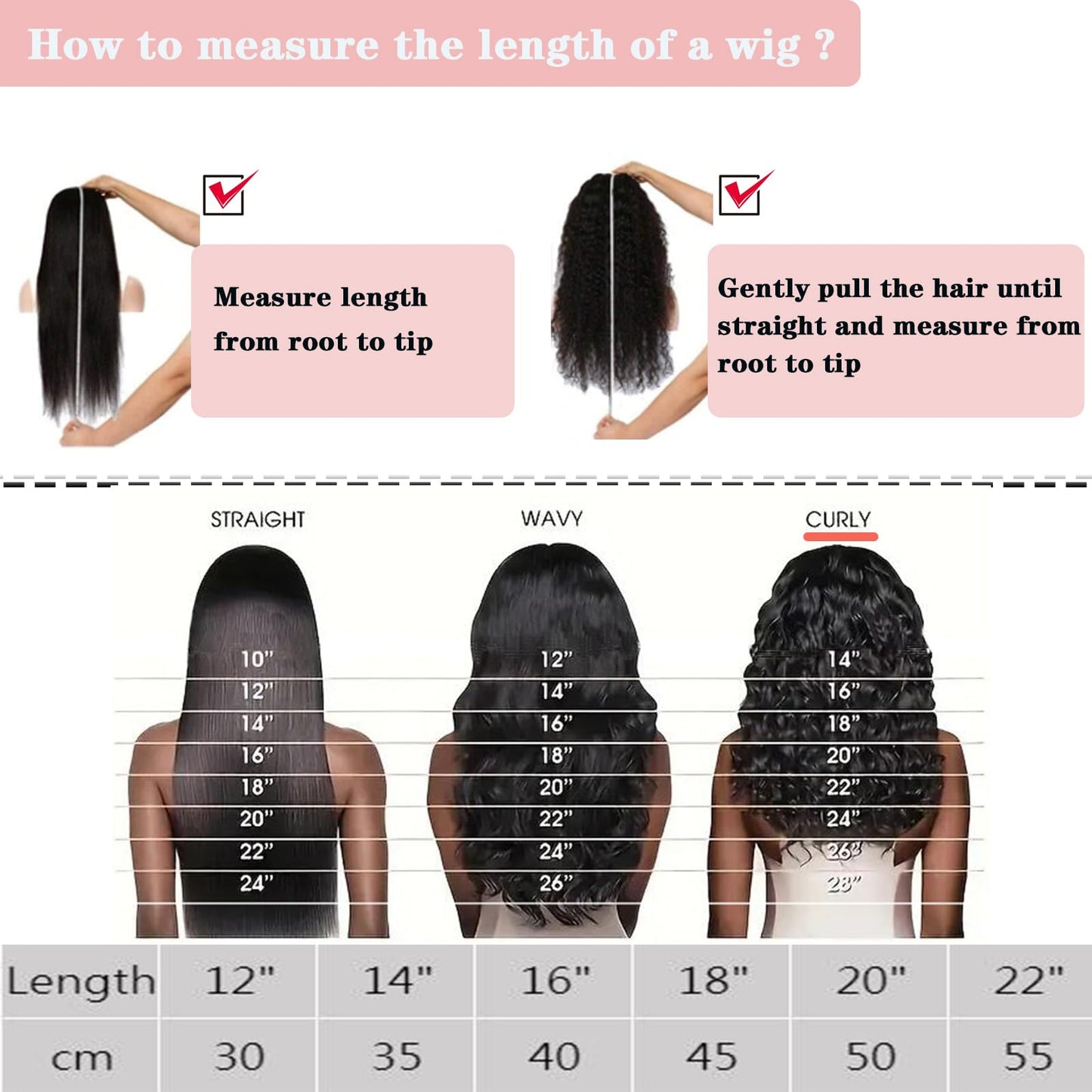 22 Inch Curly Human Hair Wigs with Bangs 150% Density Machine Made Virgin Curly Human Hair Wig Scalp Base None Lace Front Water Wave Wigs for Black Women Glueless Natural Hair Wig(1B#)