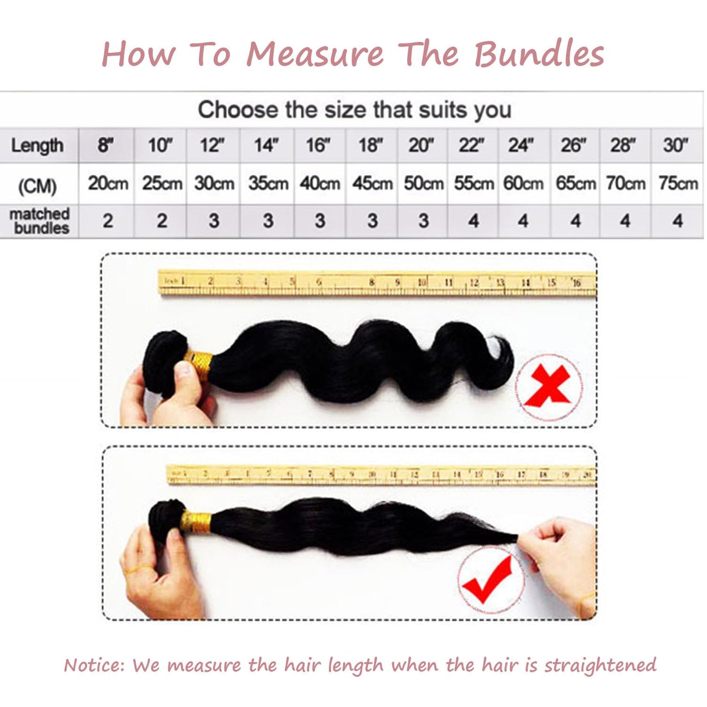26 Inch 12A Grade Human Hair Bundles Body Wave Bundles 100% Unprocessed Brazilian Virgin Hair Bundles Double Machine Weft Brazilian Body Wave Bundles(1 Bundle)