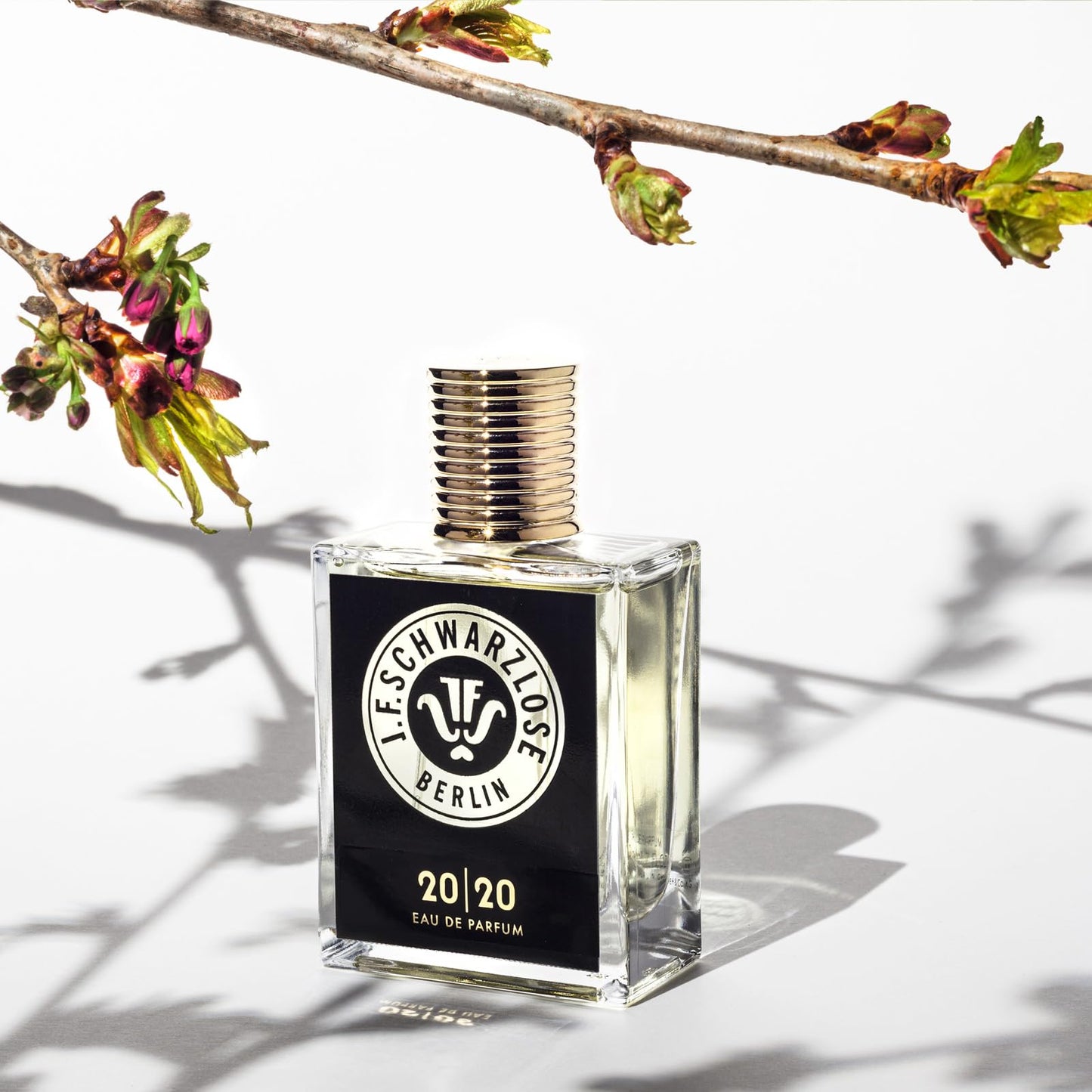 Schwarzlose 20-20 - Unisex EDP Spray Fragrance - Long Lasting and Captivating Perfume with Rose, Patchouli, Amber Wood, and Pink Pepper - Body Spray with Sparkling Feel Good Scent - 1.7 oz