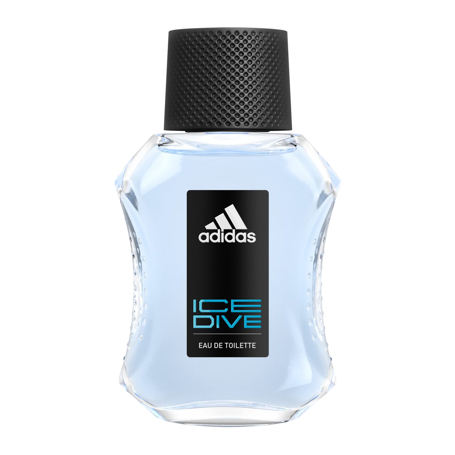 adidas Ice Dive Eau de Toilette 1.7 fl oz (Pack of 1), Notes of Lavender, Sandalwood, and Vanilla, Men's Fragrance, Long Lasting, Sporty Fragrance, Travel Size