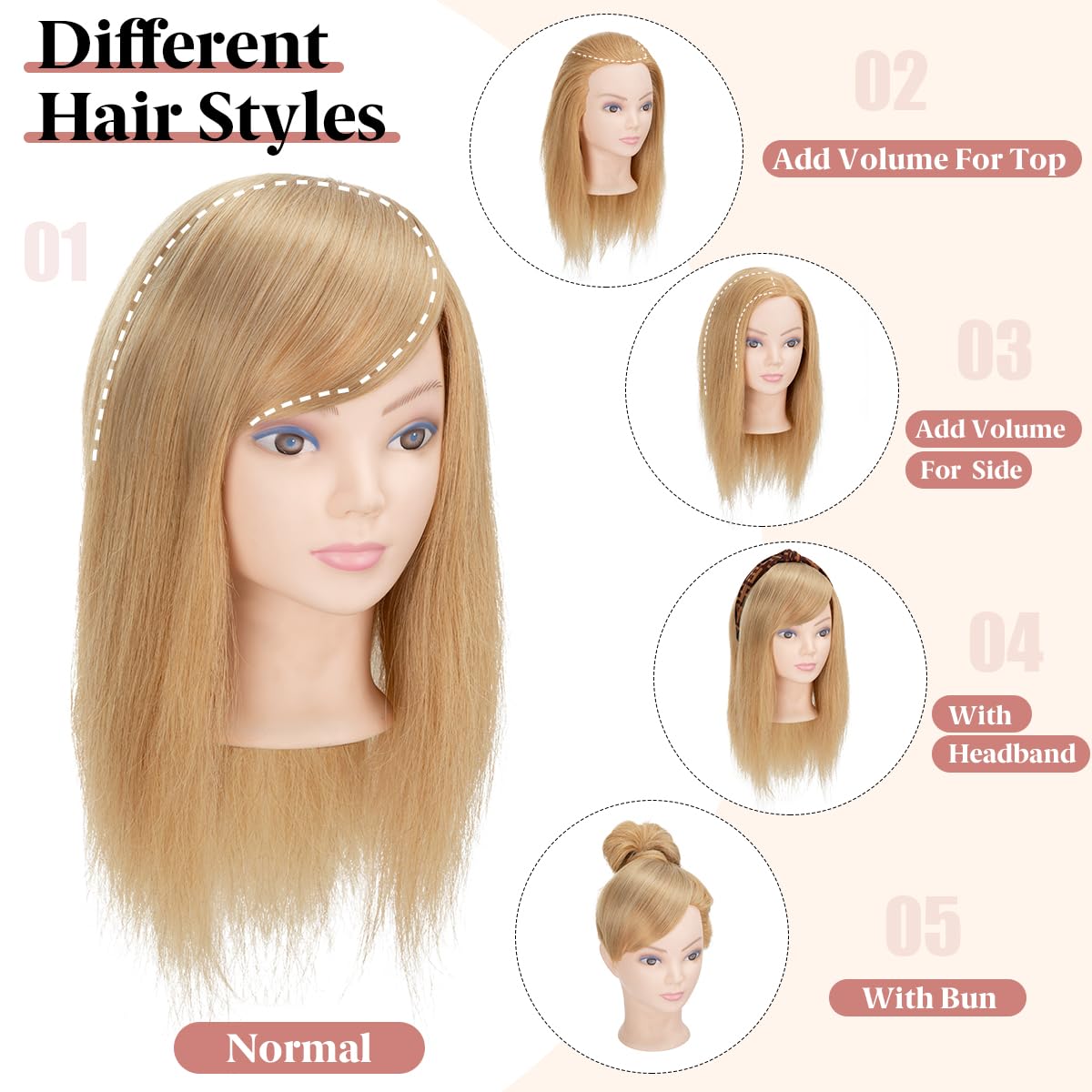 SARLA Clip in Side Bangs Extension Straight Synthetic Fake Bangs One Piece for Women Coffee Brown