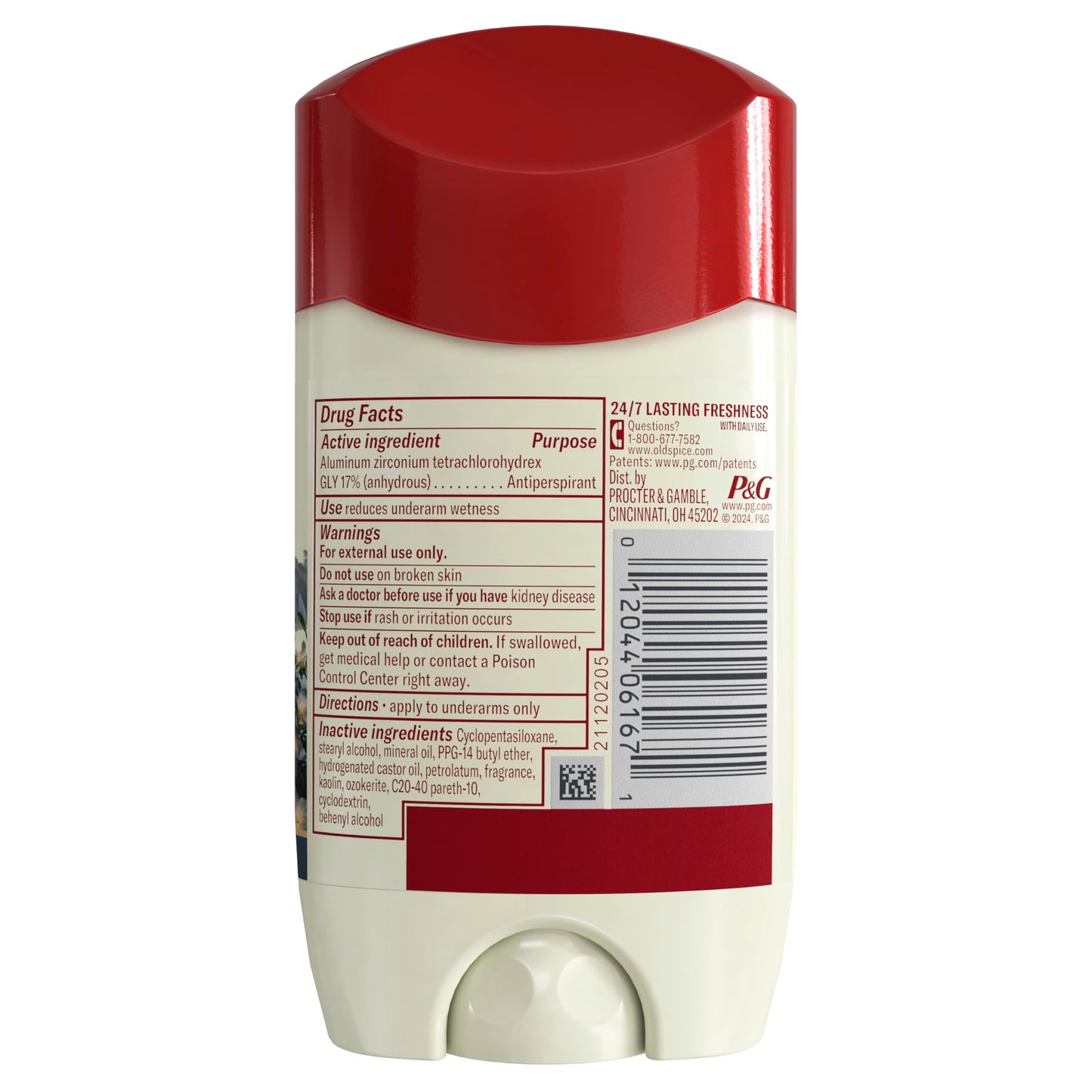 Old Spice Dry Feel Antiperspirant Deodorant for Men, 24/7 Long Lasting Freshness, 24/7 Lasting Sweat & Odor Protection, Gentle on Skin with Skin Conditioners, Thunder Rain + Electric LilyScent, 2.6 oz