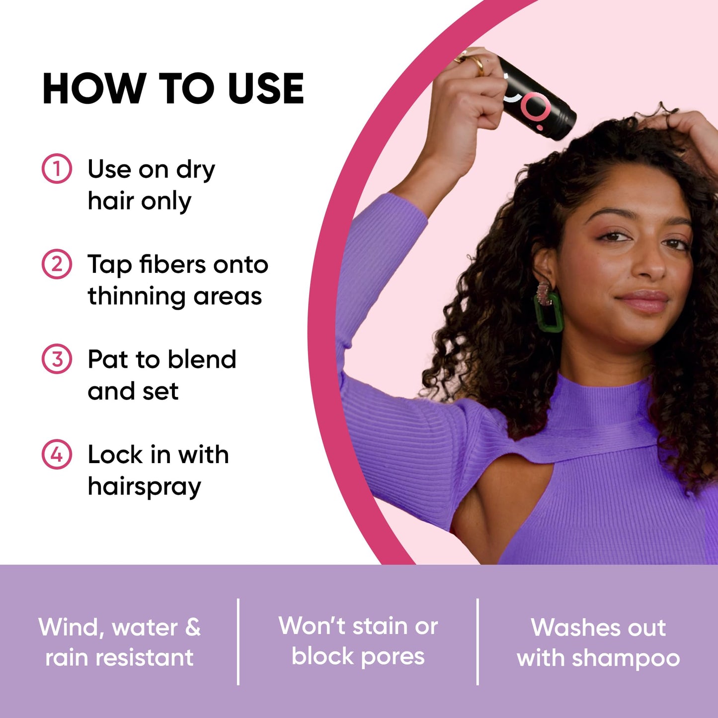 GBG Hair Fibers for Thinning Hair & Bald Spots (Dark Blonde) - 25g Bottle - Conceals Hair Loss - Instant Cover Up & Volume in 30 Seconds, Hair Powder for Women & Men - Cruelty Free