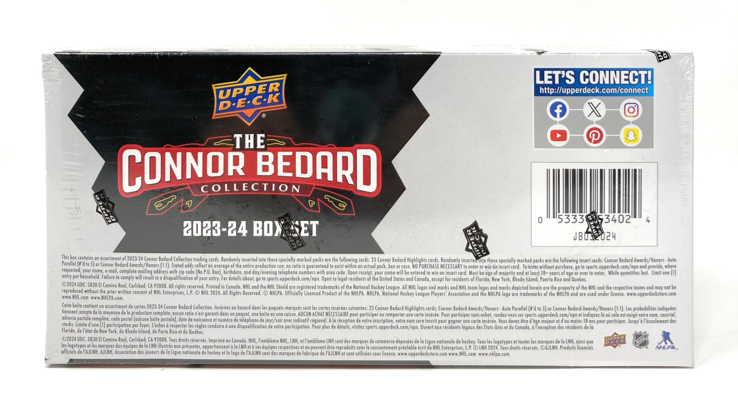 2023-24 Upper Deck Connor Bedard Collection Set