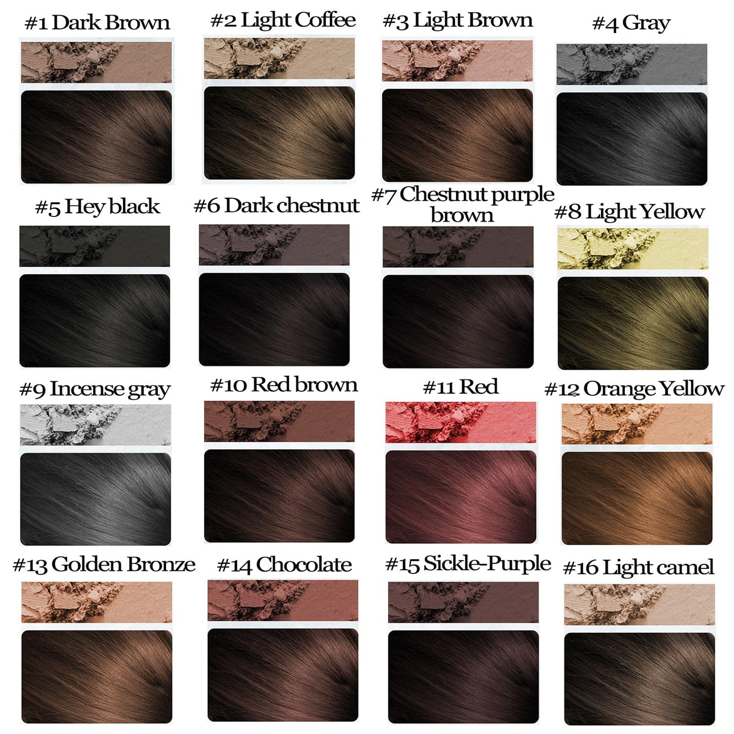 Maycheer Pang Pang Hair Shadow, Maycheer Hairline Powder for Women, 30 Colors Maycheer Root Cover up with Mirror and Cushion, Instantly Conceals Hair Loss (#30 Golden Yellow)