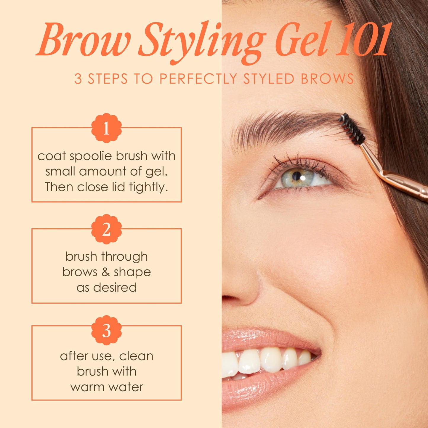 Grande Cosmetics Brow Lamination Gel | DIY Eyebrow Lamination | Shapes, Sculpts & Sets With 12-Hour Hold | Conditions & Nourishes For Healthier Looking Brows