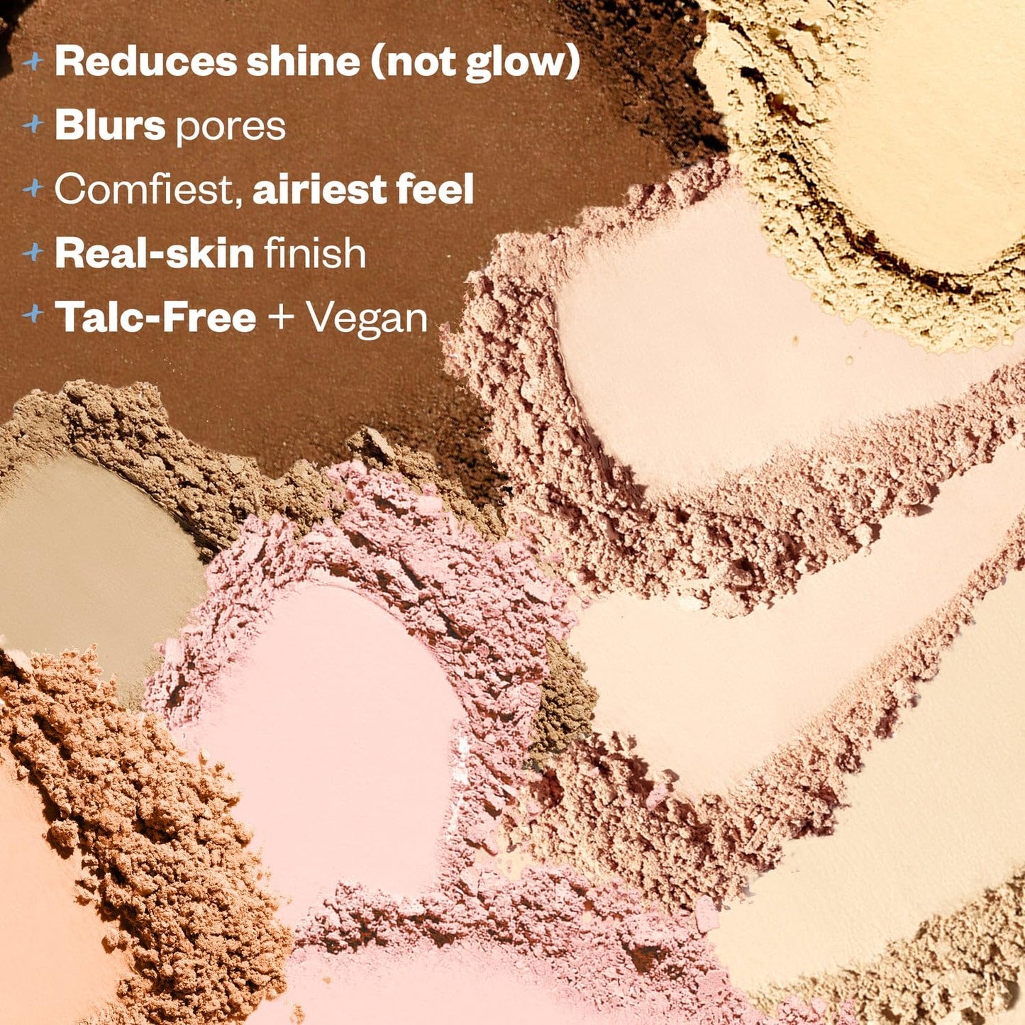 Kosas Mini Cloud Set Face Setting Powder - Smoothing Shine Control, Soft, Sheer Translucent Makeup Finish, Portable & Long-Lasting Loose Pressed Baking Powder - Pillowy (Sheer Medium Tan)