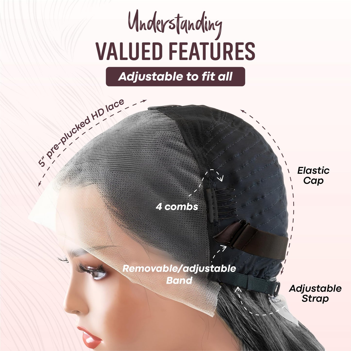13x5 100% HD Body Wave Lace Front Wigs Human Hair for Women, 180% Density, Pre-Plucked with Baby Hair, Glueless Transparent Swiss Lace, No Synthetic Fibers (#HA - Honey Auburn, 22")