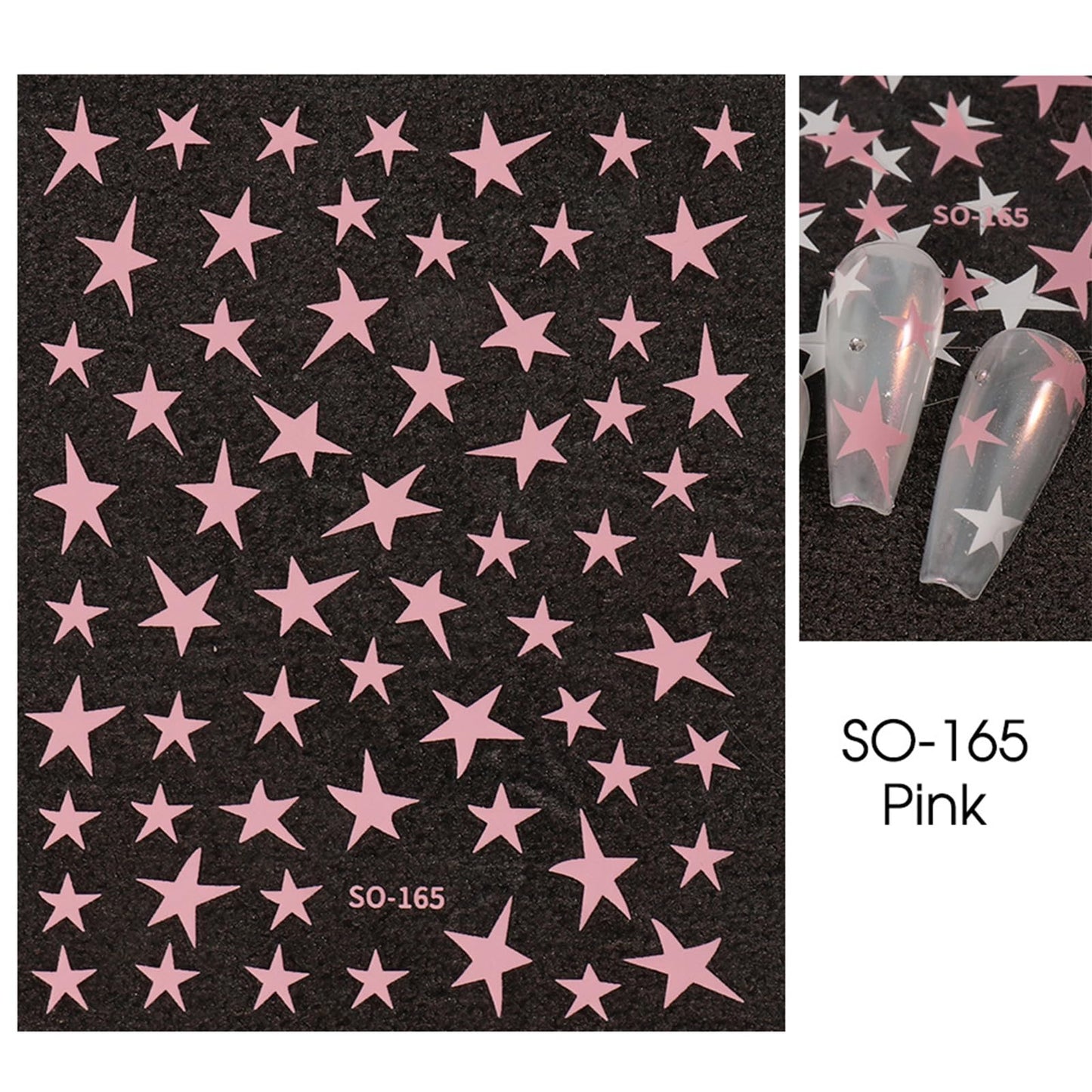 7 Sheets Star Nail Stickers Decals Gold Silver White Black Star Nail Art Stickers 3D Self Adhesive Star Nail Decals Star Nail Designs Nail Art Supplies for Women Nail Manicure Decorations