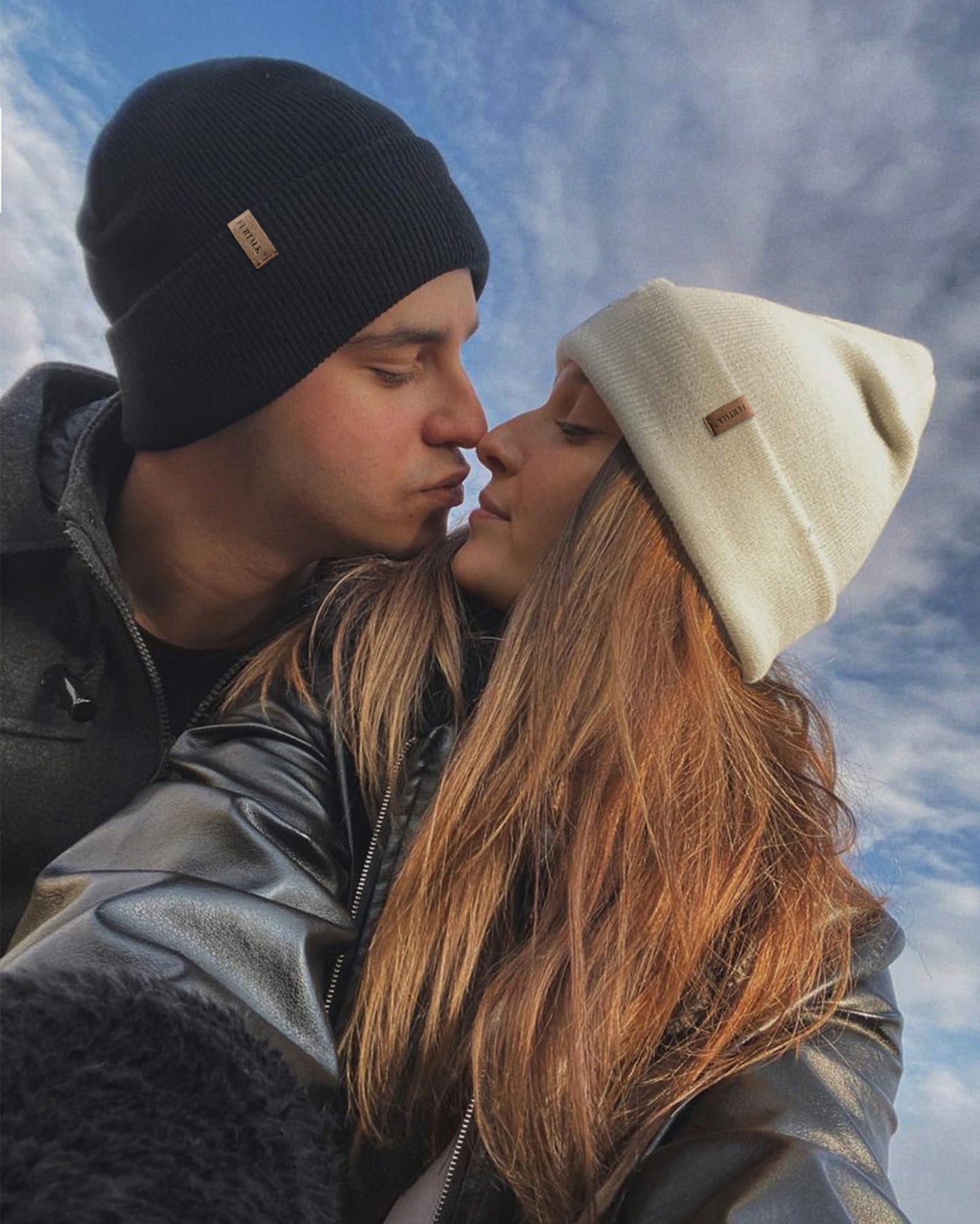 FURTALK Beanie for Men Women Cuffed Thick Knitted Unisex Winter Hat Beanies Skull Cap Grey