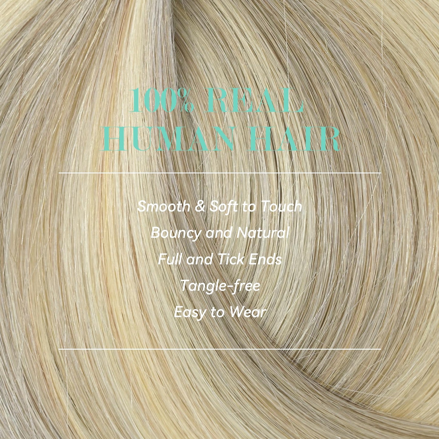 Ukira Blonde Clip in Hair Extensions, 15 Inch 70g 7pcs Ash Blonde Mixed Bleach Blonde Highlighted Hair Extensions, Ntural Straight Remy Human Hair Clip in Extensions for Women