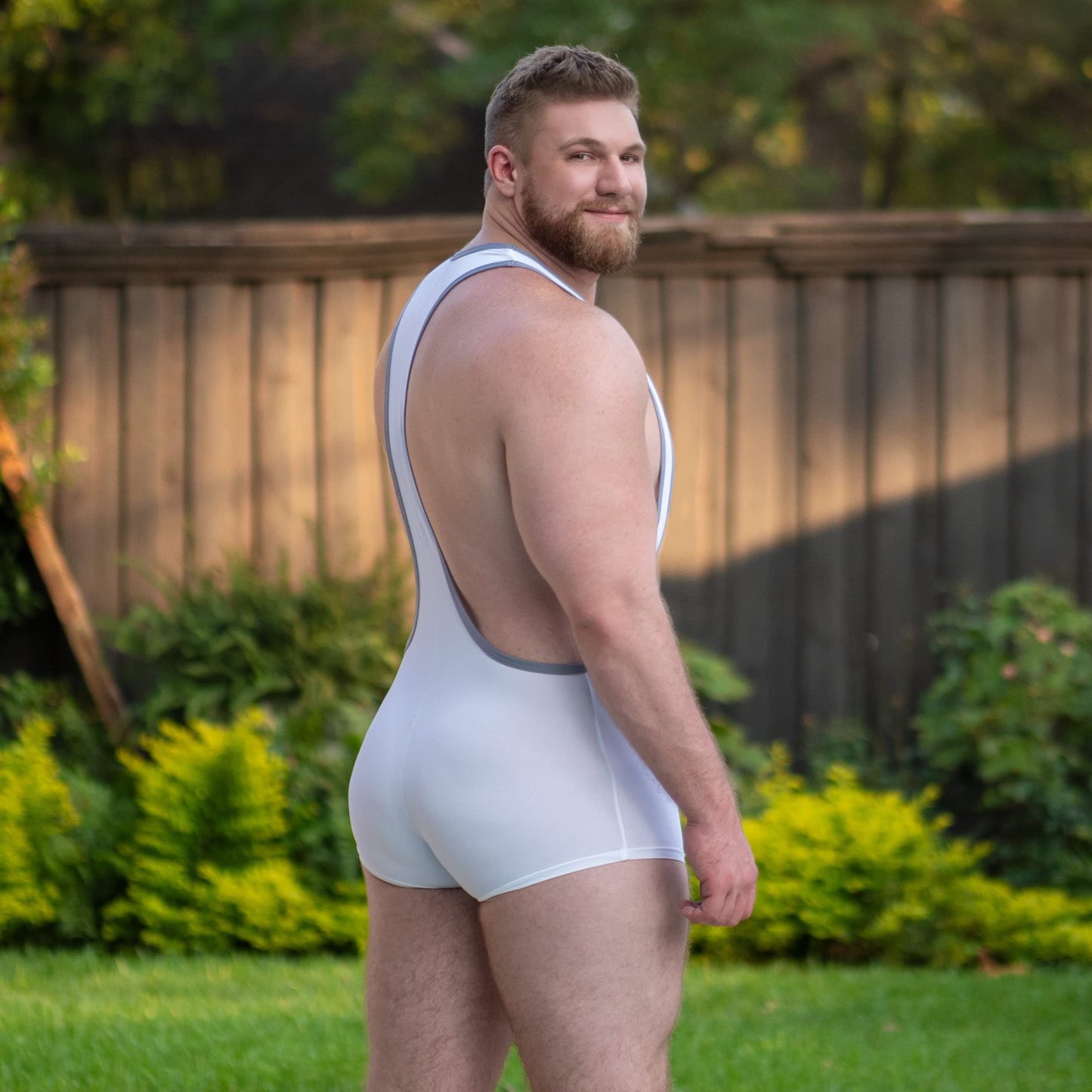 Gruff Pup Reveal Singlet - White - X-Large
