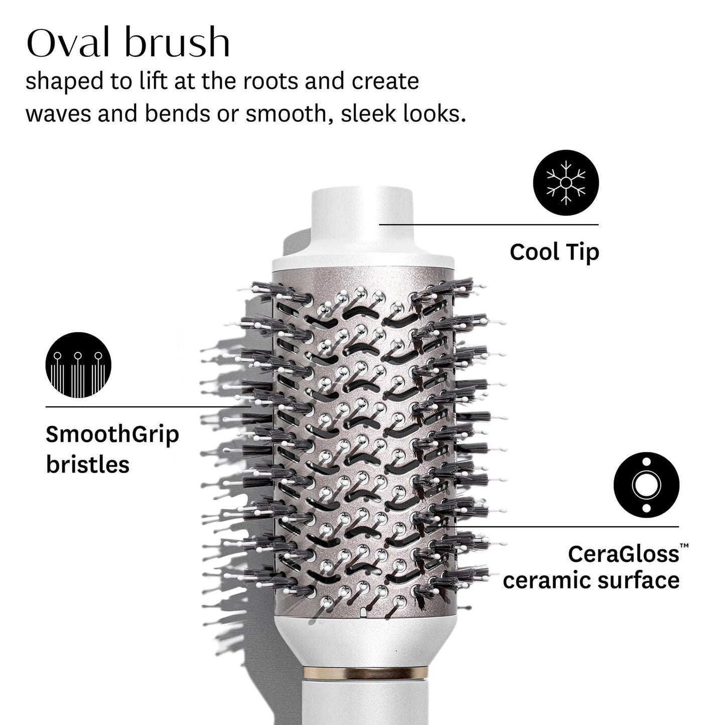 T3 Aire 360 Multi-Styler & Blowout System, Rapid Drying Hair Dryer, Ceramic Curling Attachments, Oval Brush & Drying Concentrator | Blowouts & Long-Lasting Curls | 1800 watts
