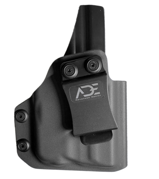 ADE Right Hand Holster for Sig P365/P365 SAS/P365X/P365XL with Optic Cut Compatible with Docter, Shield RMS, Sig Romeo Zero, Holosun 508T/507C Red dot-with Flashlight Space for Streamlight TLR6 - IWB