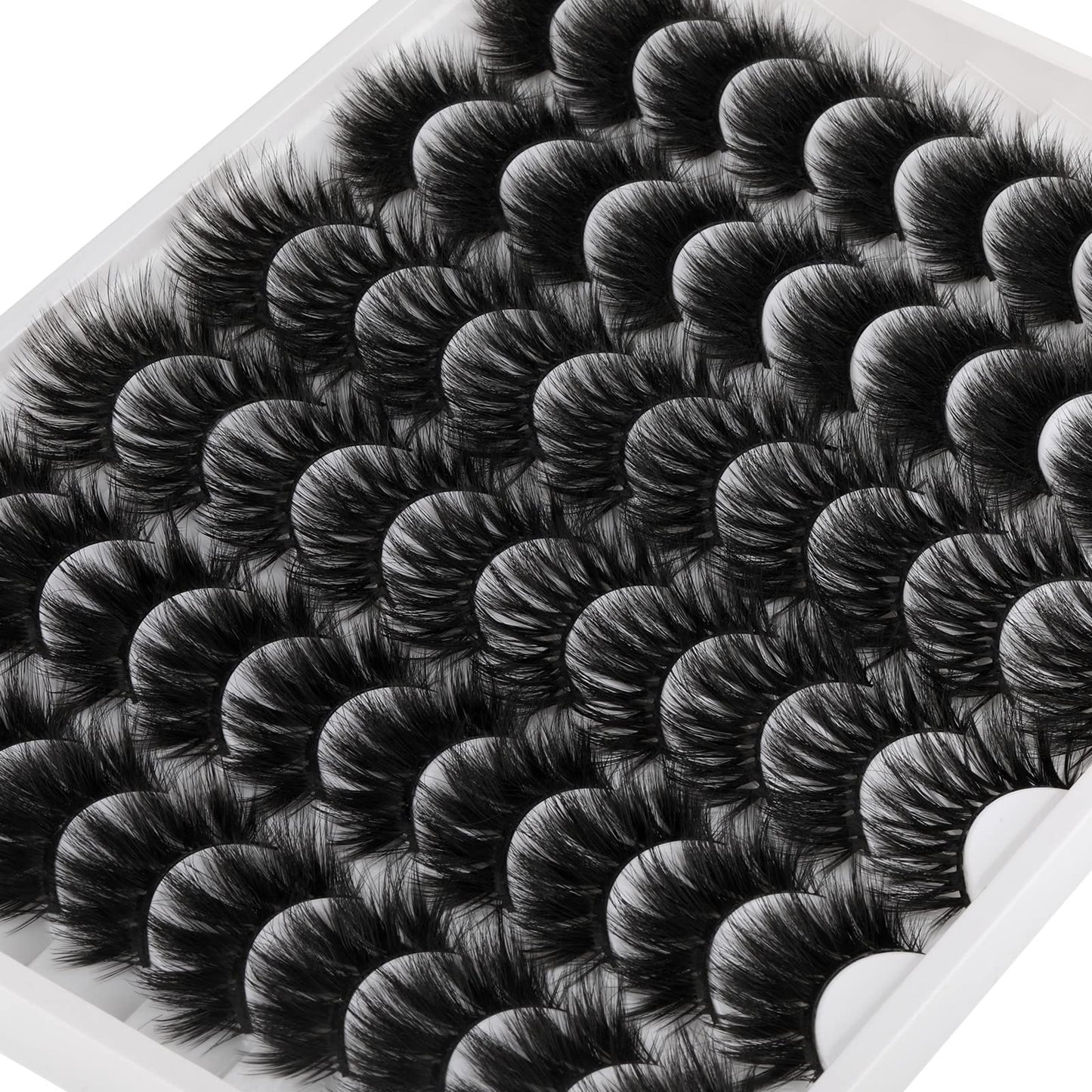 5D 20mm Lashes Faux Mink Eyelashes Fluffy Dramatic False Lashes Wholesale Pack
