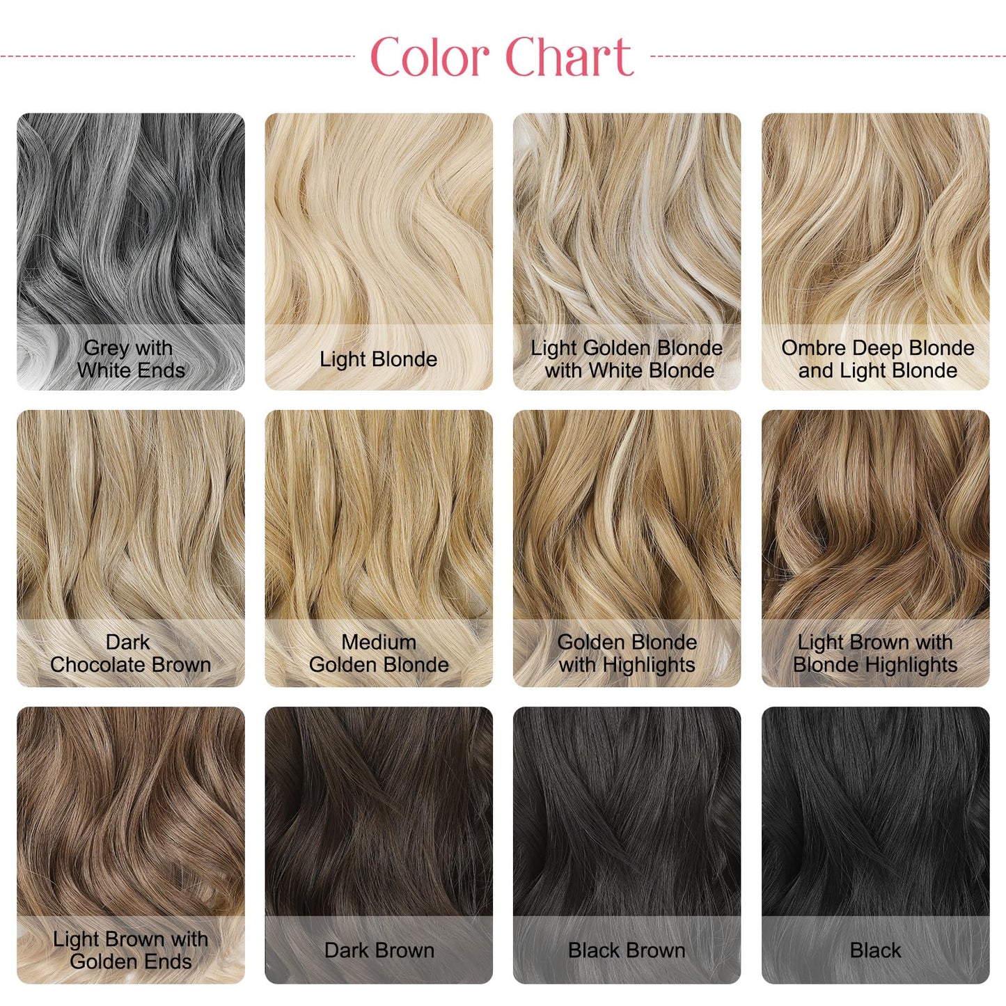 HOOJIH Hair Extensions, Clip in Hair Extensions 4PCS Black Hair Extension 14" Short Wavy Curly Clip on Hair Extensions Invisible Lace Weft Natural Soft Hairpieces for Women - Black