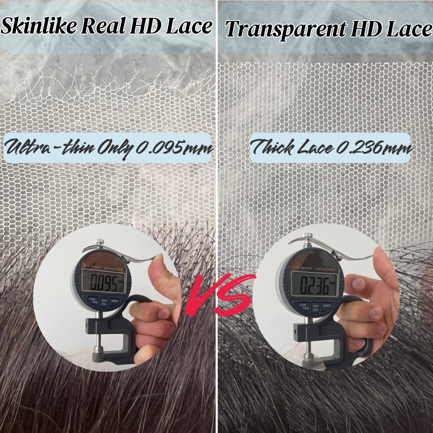 5x5 SKINLIKE 100% Real HD Lace Closure Body Wave Human Hair Closure 0.095mm Ultra-thin Invisible Swiss HD Lace Closure Pre Plucked Small Single Knots Brazilian Virgin Human Hair Lace Closure 20inch