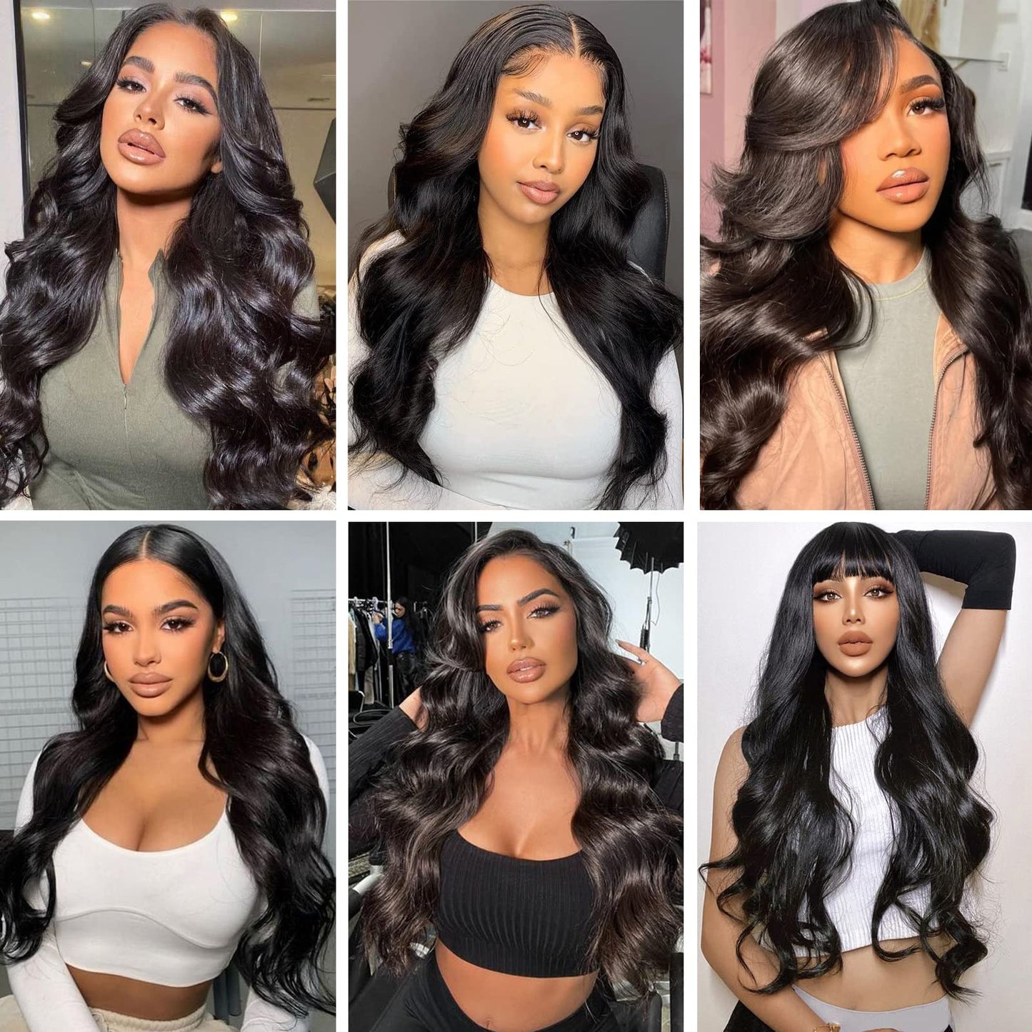 120g Body Wave Clip in Hair Extensions Real Human Hair Clip ins Hair Extensions for Women 8Pcs/Set with 18Clips Brazilian Remy Human Hair Extensions(26inch, Natural Color)