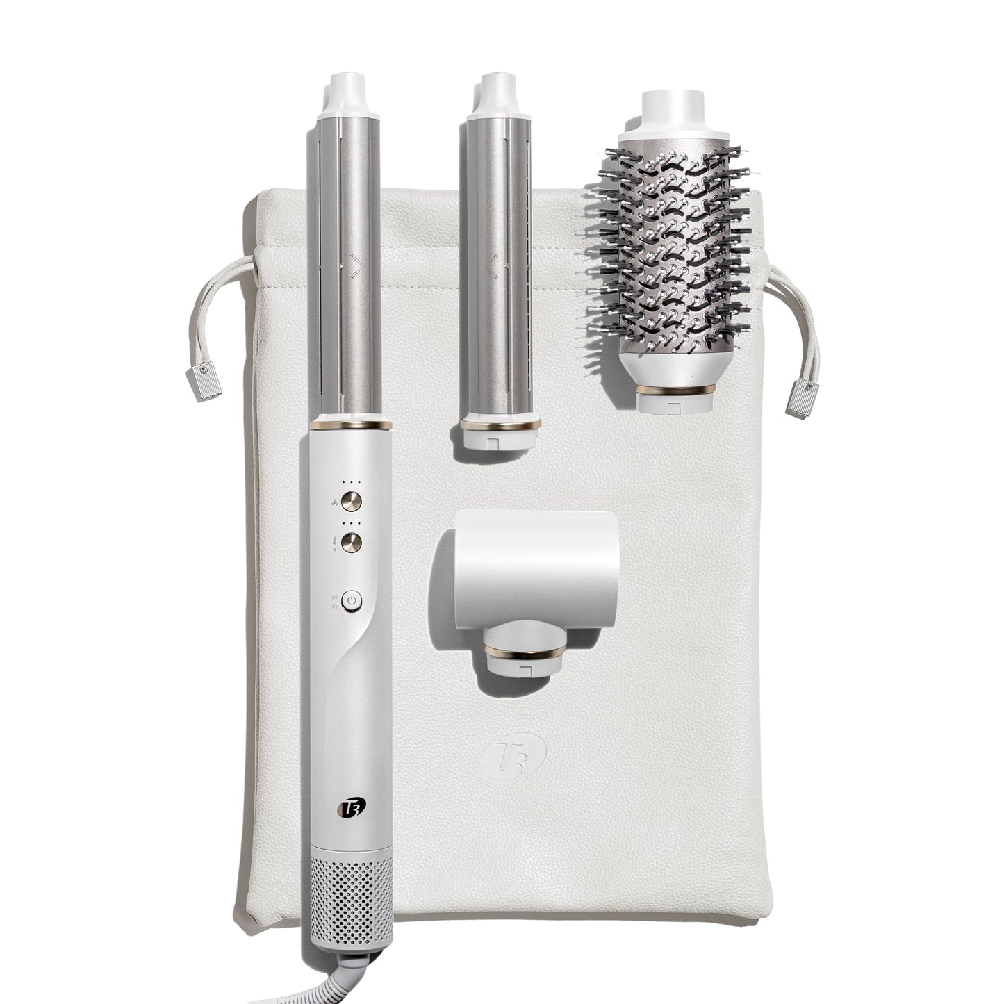 T3 Aire 360 Multi-Styler & Blowout System, Rapid Drying Hair Dryer, Ceramic Curling Attachments, Oval Brush & Drying Concentrator | Blowouts & Long-Lasting Curls | 1800 watts
