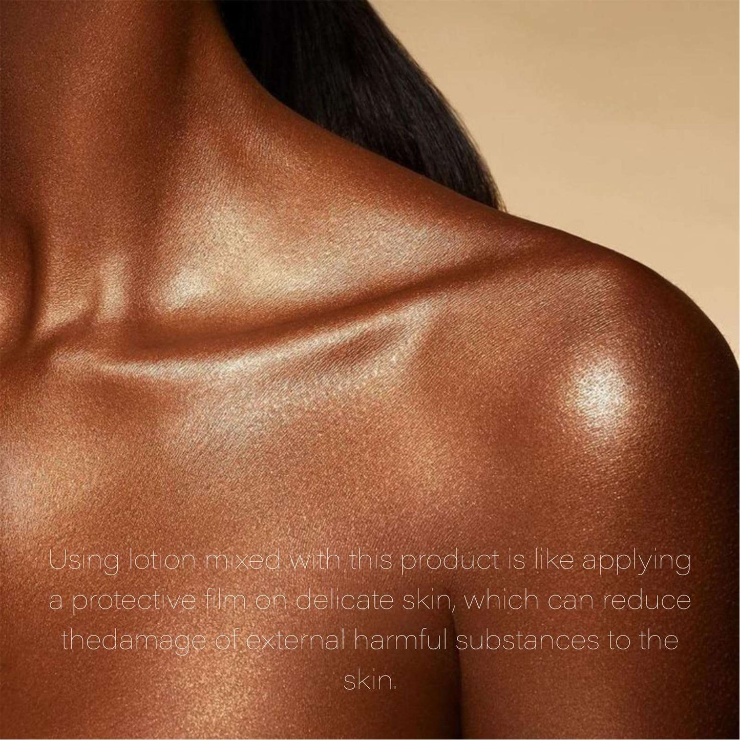 2PCS -Skin Care Essence Anti-Pollution Drops - Bronzing Serum & Facial Tanning Drops,Fake Tan Peptide Serum,Liquid Bronzer Cream for Aging Skin