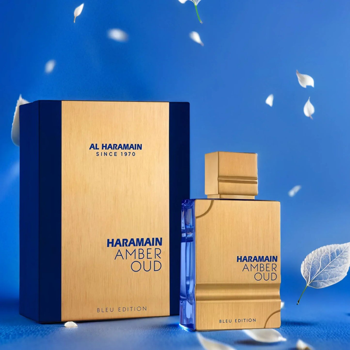Al Haramain Oud Blue Edition Eau de Parfum Unisex Toilette Spray For Men's Cologne 2.0 Ounce Long-lasting Fragrance Best Gift