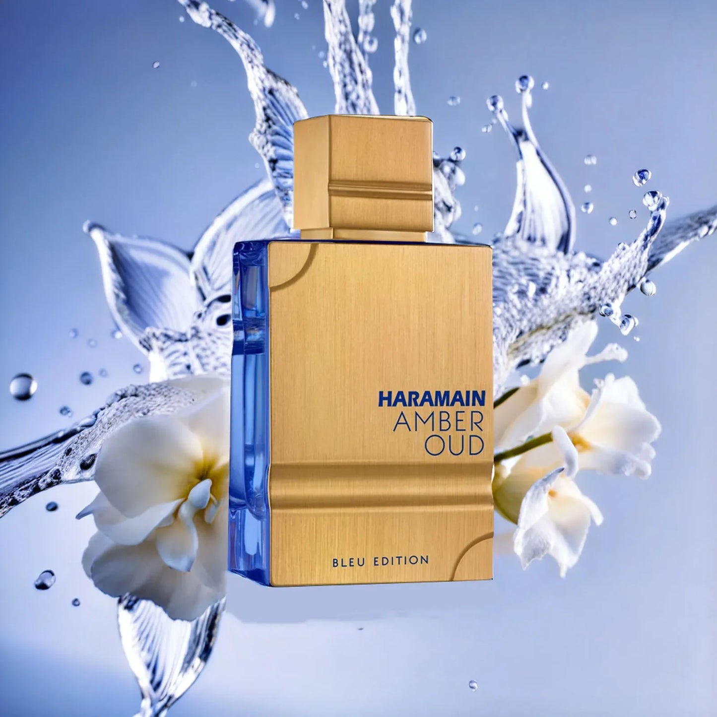 Al Haramain Oud Blue Edition Eau de Parfum Unisex Toilette Spray For Men's Cologne 2.0 Ounce Long-lasting Fragrance Best Gift