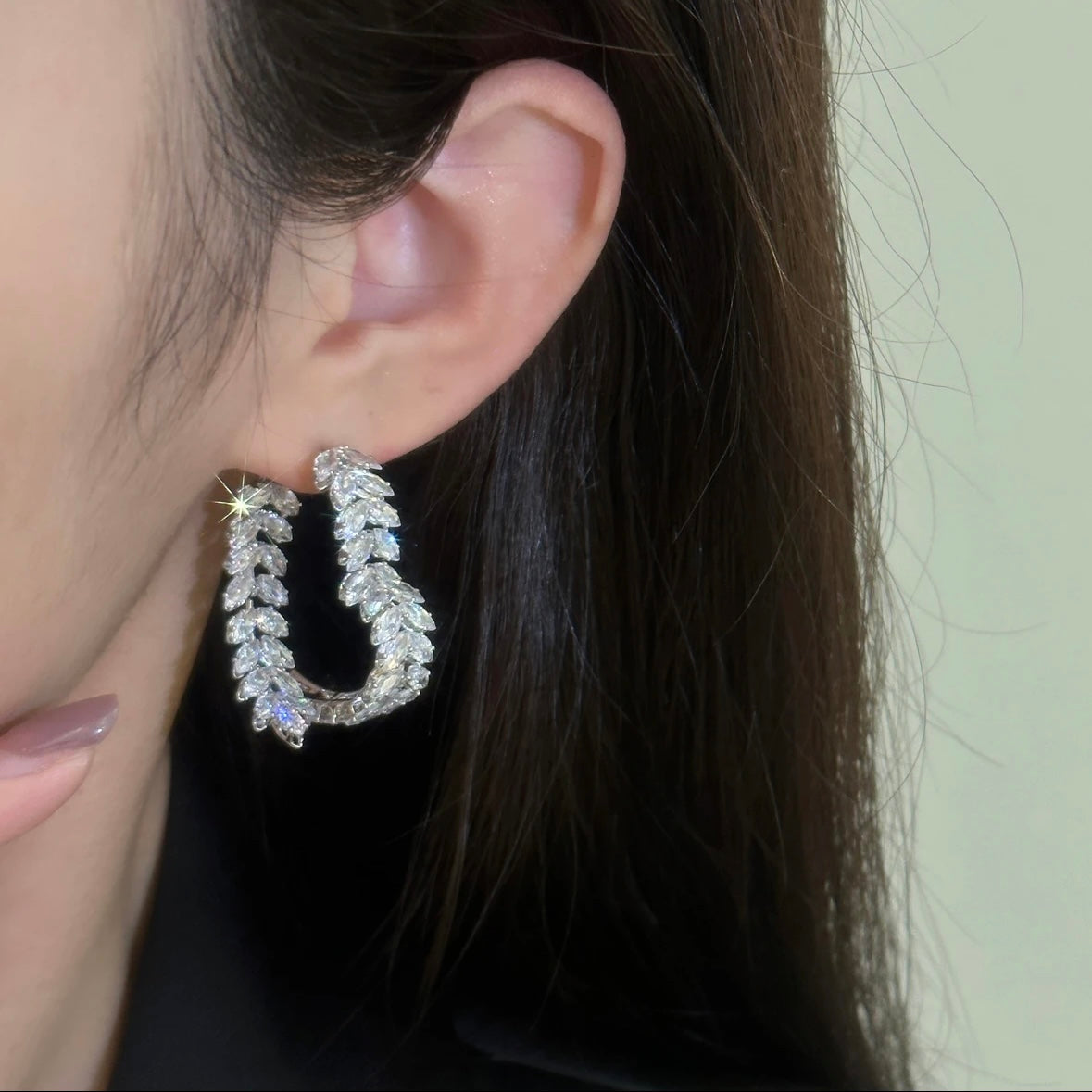 Elegant Heart Wheat Earrings for Women Special-Interest Design Fancy Accessible Luxury Earrings 2023 New Best Selling Unique Earrings