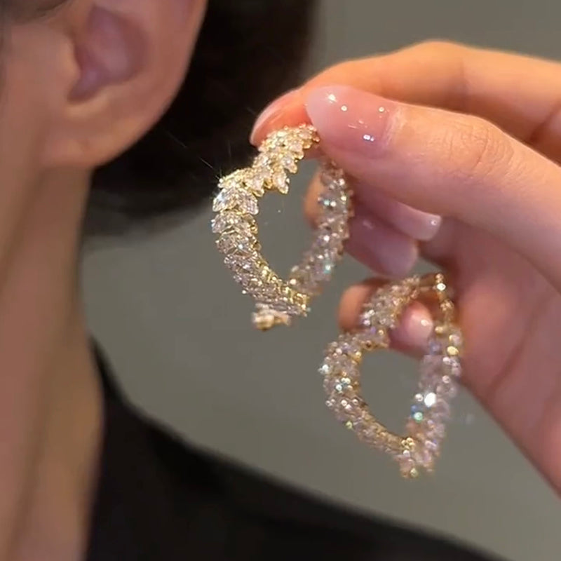 Accessible Luxury Wheat Women's Special-Interest Design All-Match Super Hot Earrings